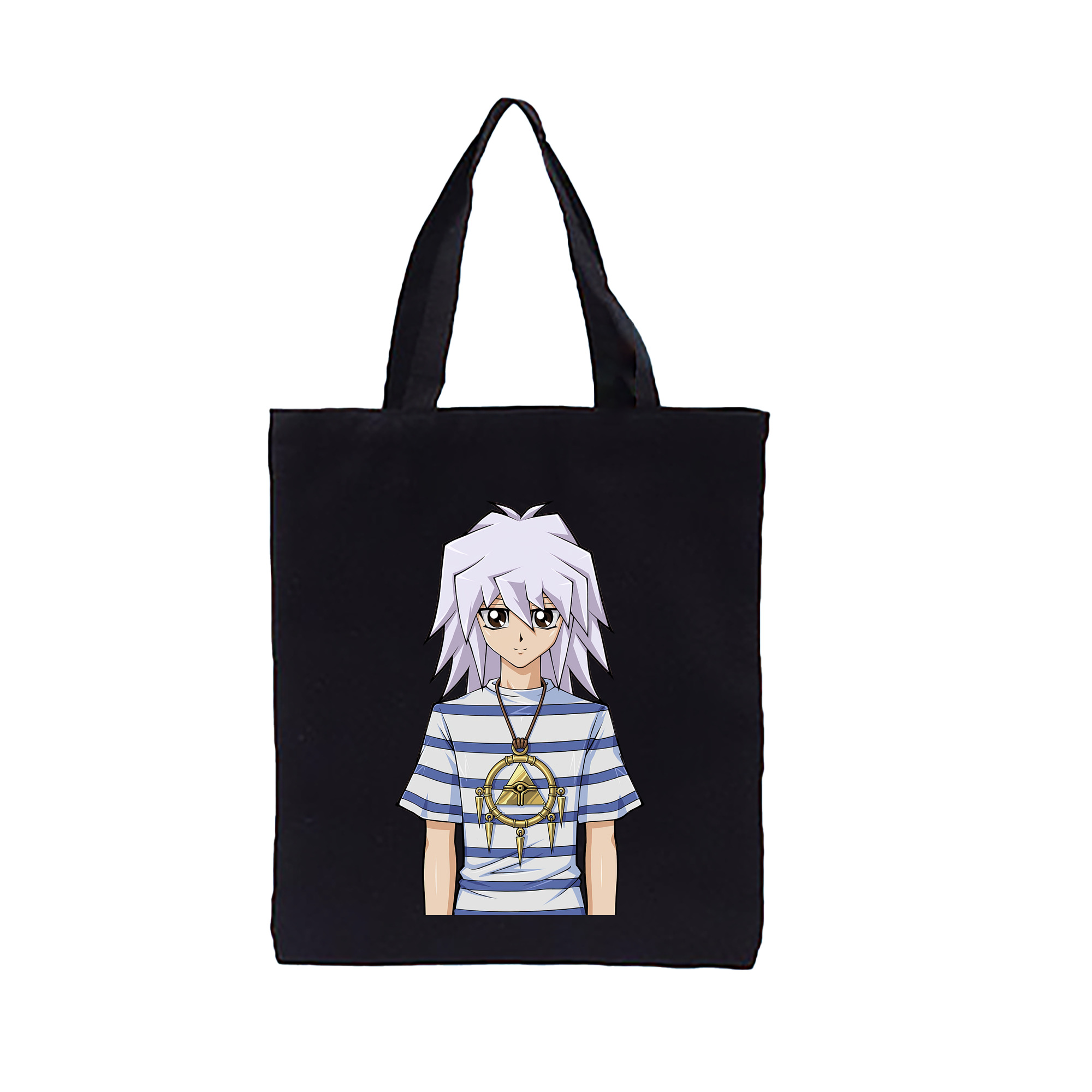 （画像用） 遊☆戯☆王 Yu-Gi-Oh! 縦型キャンバス生地手提げバッグ　トートバッグ
