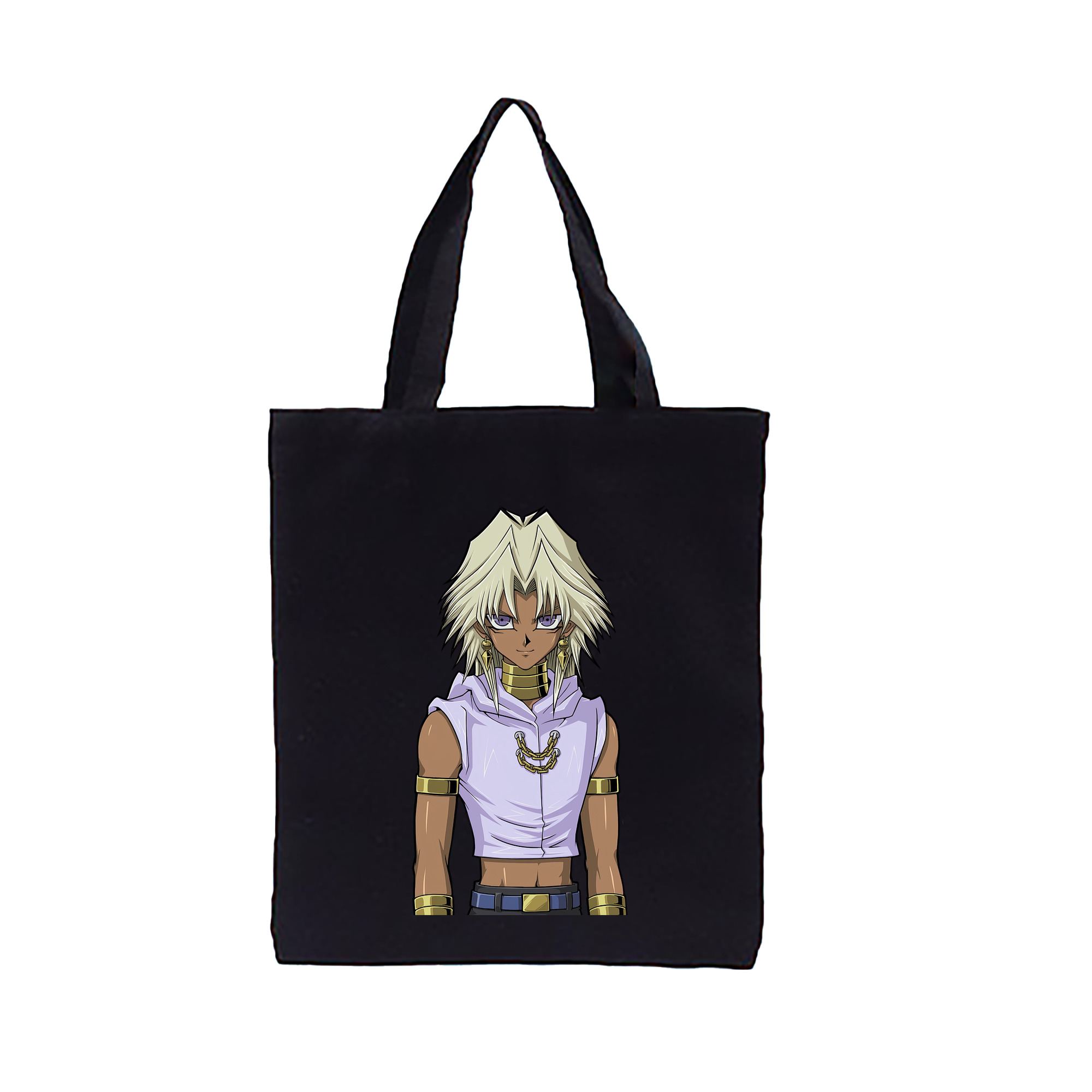 （画像用） 遊☆戯☆王 Yu-Gi-Oh! 縦型キャンバス生地手提げバッグ　トートバッグ