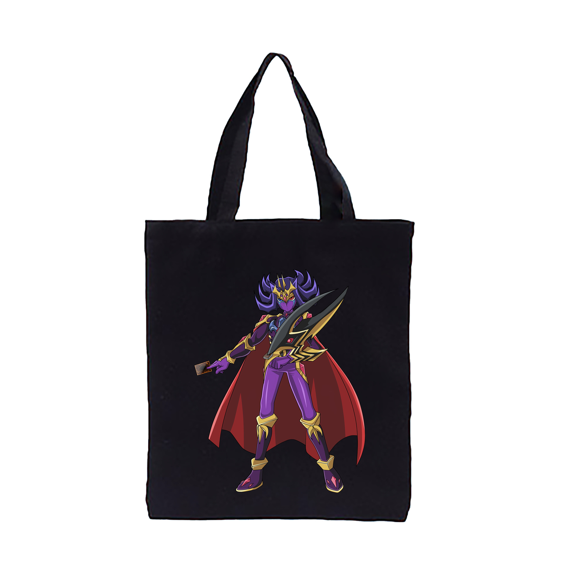 （画像用） 遊☆戯☆王 Yu-Gi-Oh! 縦型キャンバス生地手提げバッグ　トートバッグ