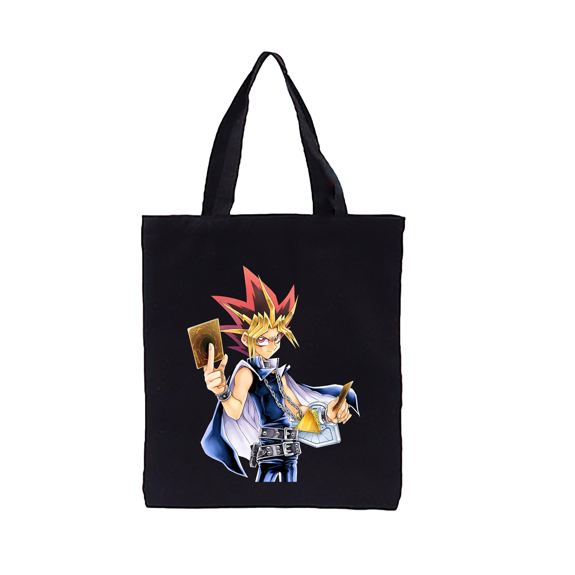 （画像用） 遊☆戯☆王 Yu-Gi-Oh! 縦型キャンバス生地手提げバッグ　トートバッグ