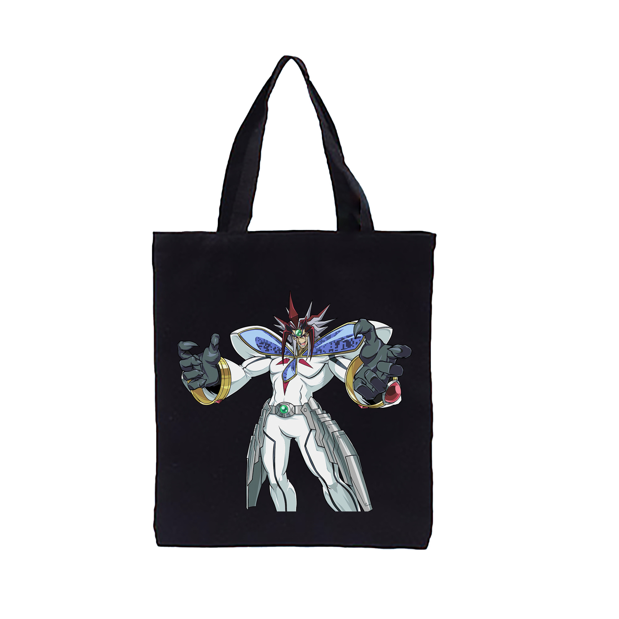 （画像用） 遊☆戯☆王 Yu-Gi-Oh! 縦型キャンバス生地手提げバッグ　トートバッグ