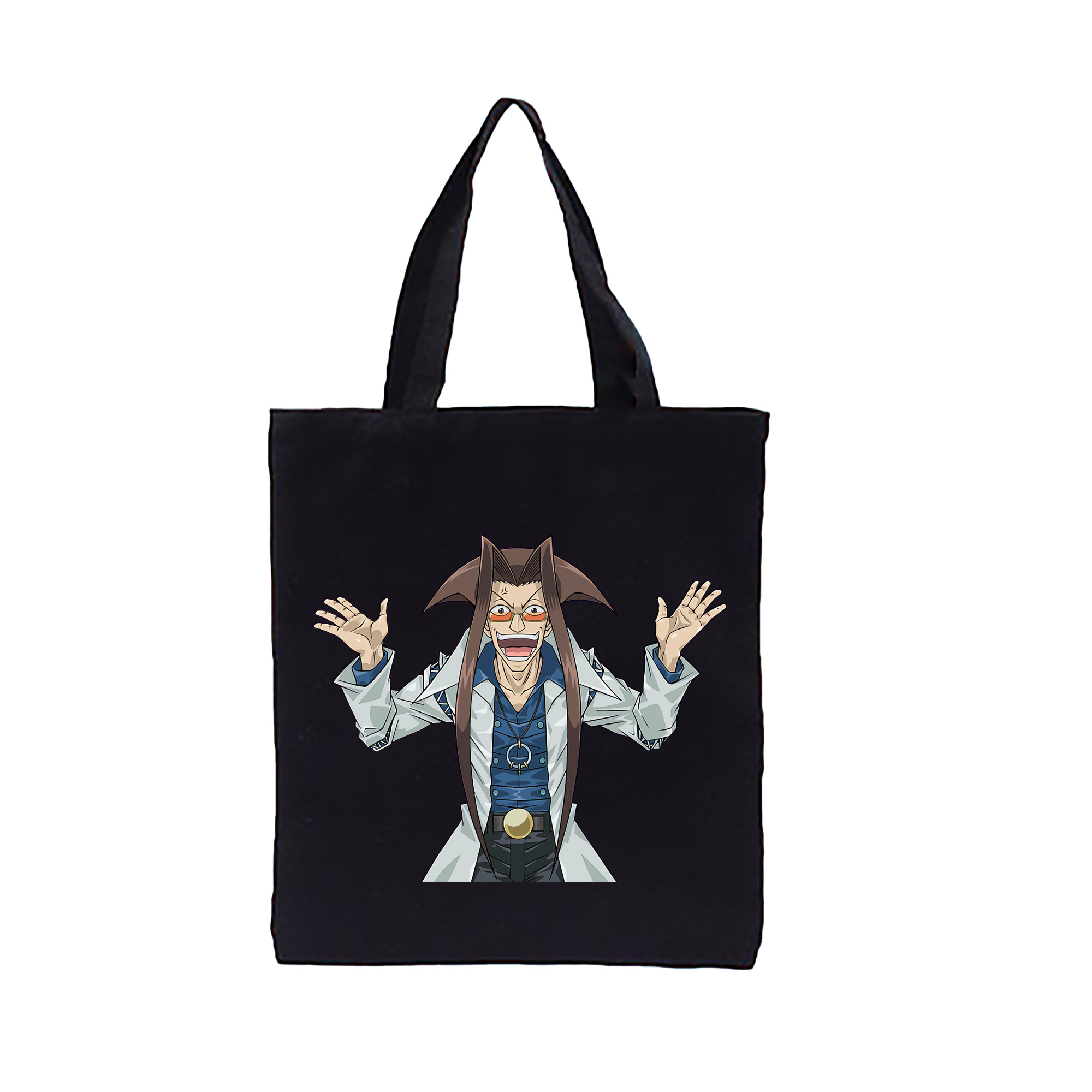 （画像用） 遊☆戯☆王 Yu-Gi-Oh! 縦型キャンバス生地手提げバッグ　トートバッグ