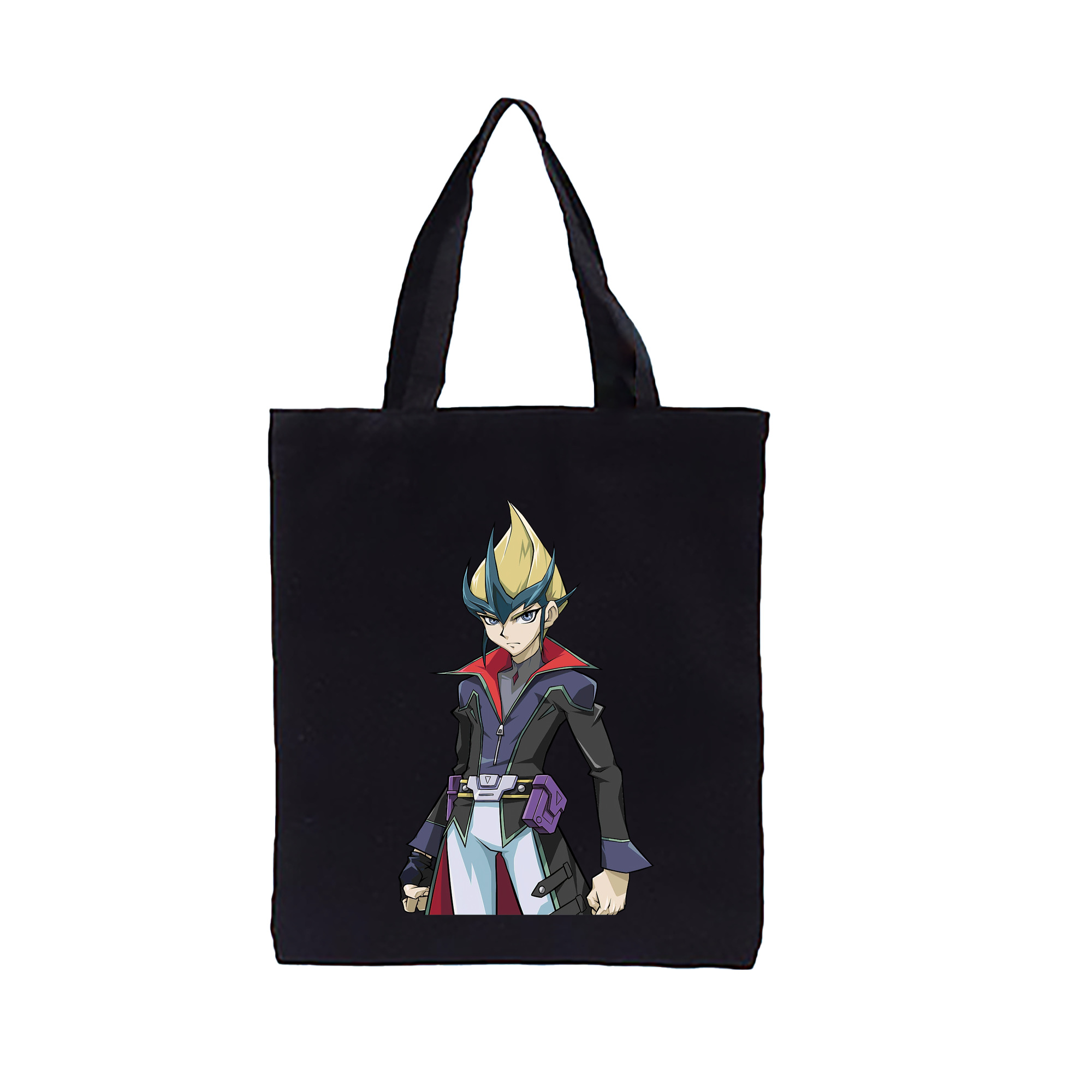 （画像用） 遊☆戯☆王 Yu-Gi-Oh! 縦型キャンバス生地手提げバッグ　トートバッグ