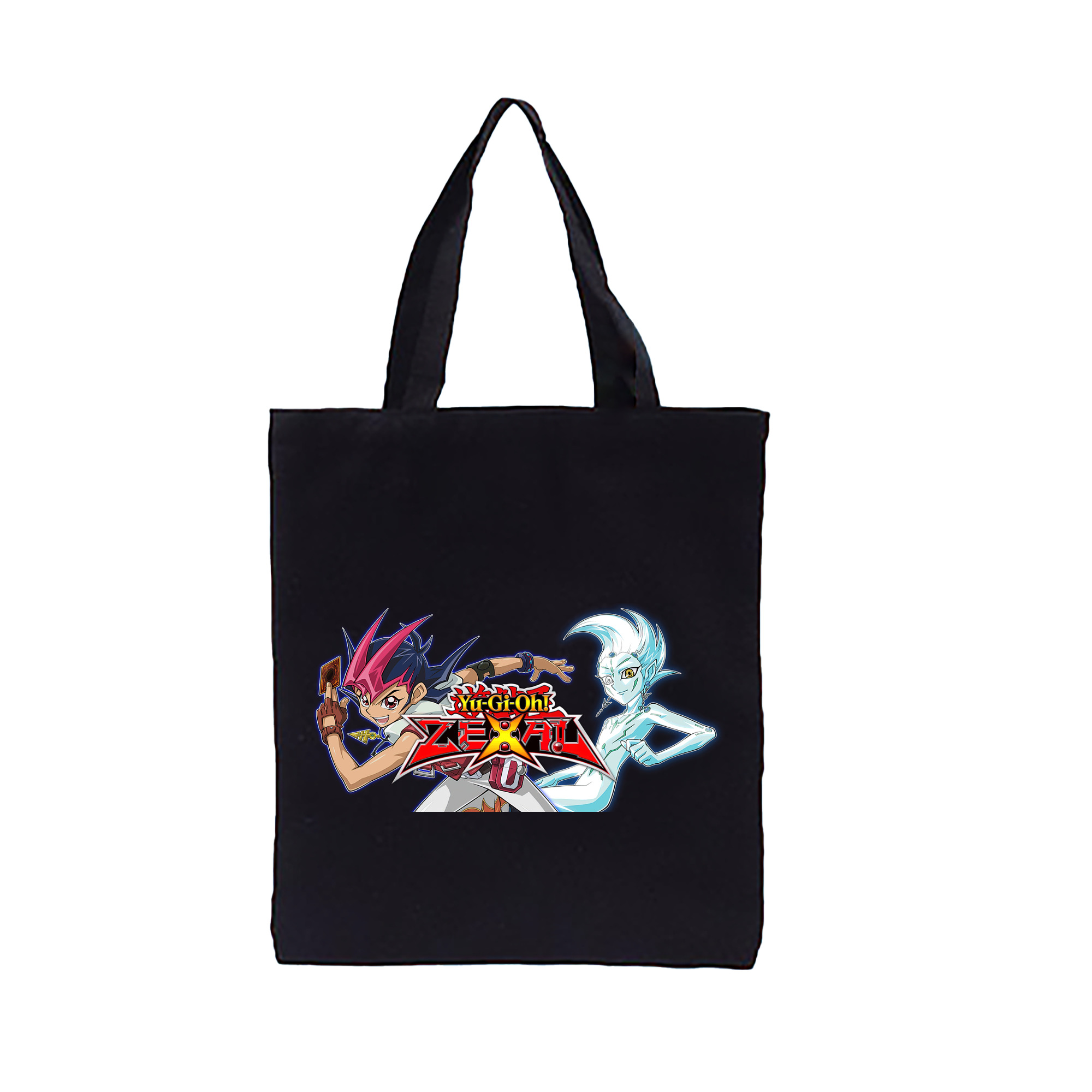 （画像用） 遊☆戯☆王 Yu-Gi-Oh! 縦型キャンバス生地手提げバッグ　トートバッグ