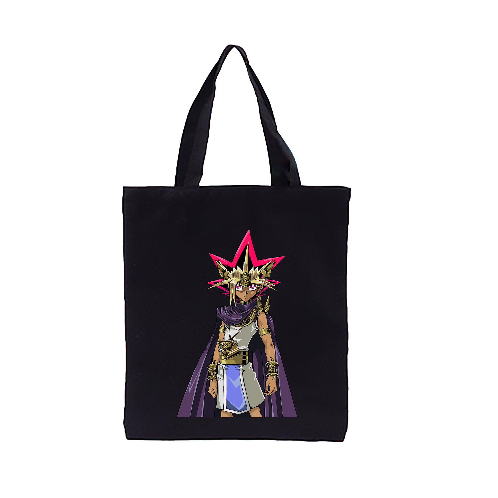 （画像用） 遊☆戯☆王 Yu-Gi-Oh! 縦型キャンバス生地手提げバッグ　トートバッグ