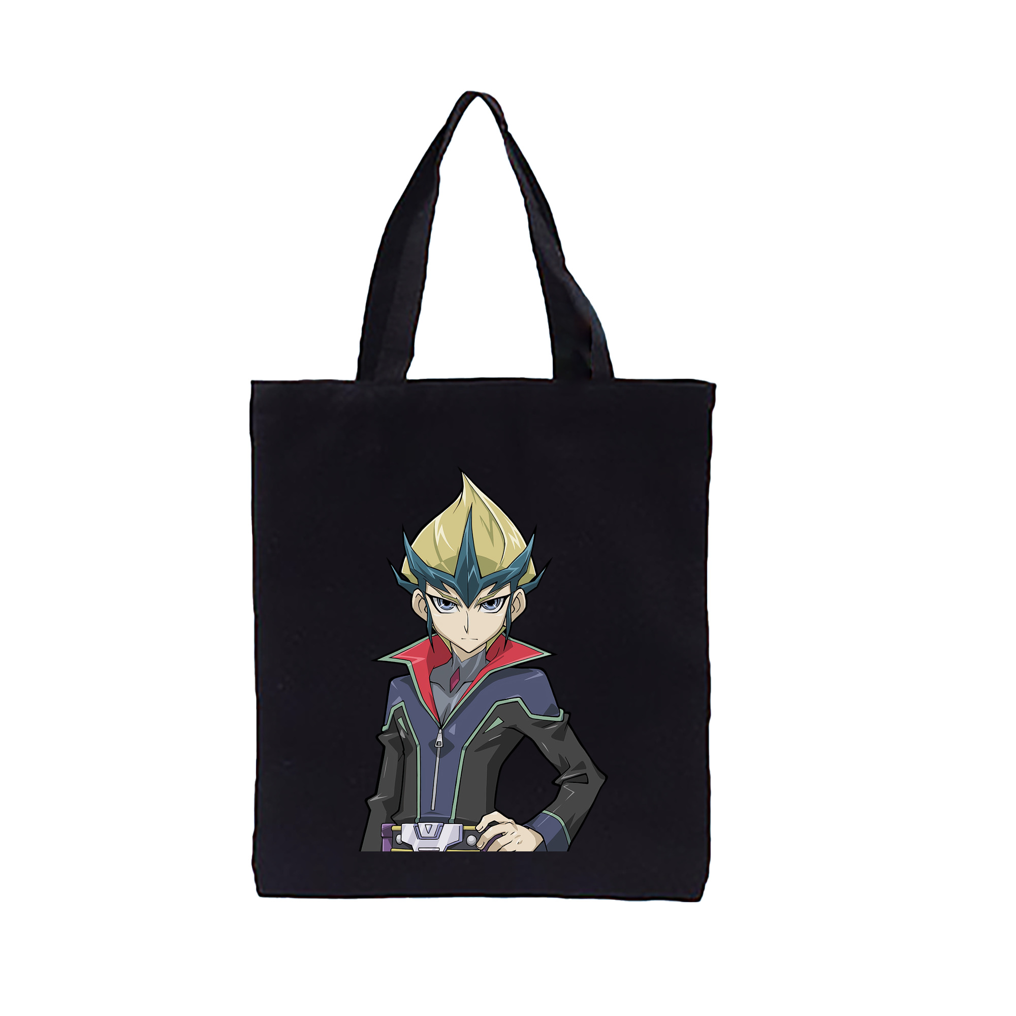 （画像用） 遊☆戯☆王 Yu-Gi-Oh! 縦型キャンバス生地手提げバッグ　トートバッグ