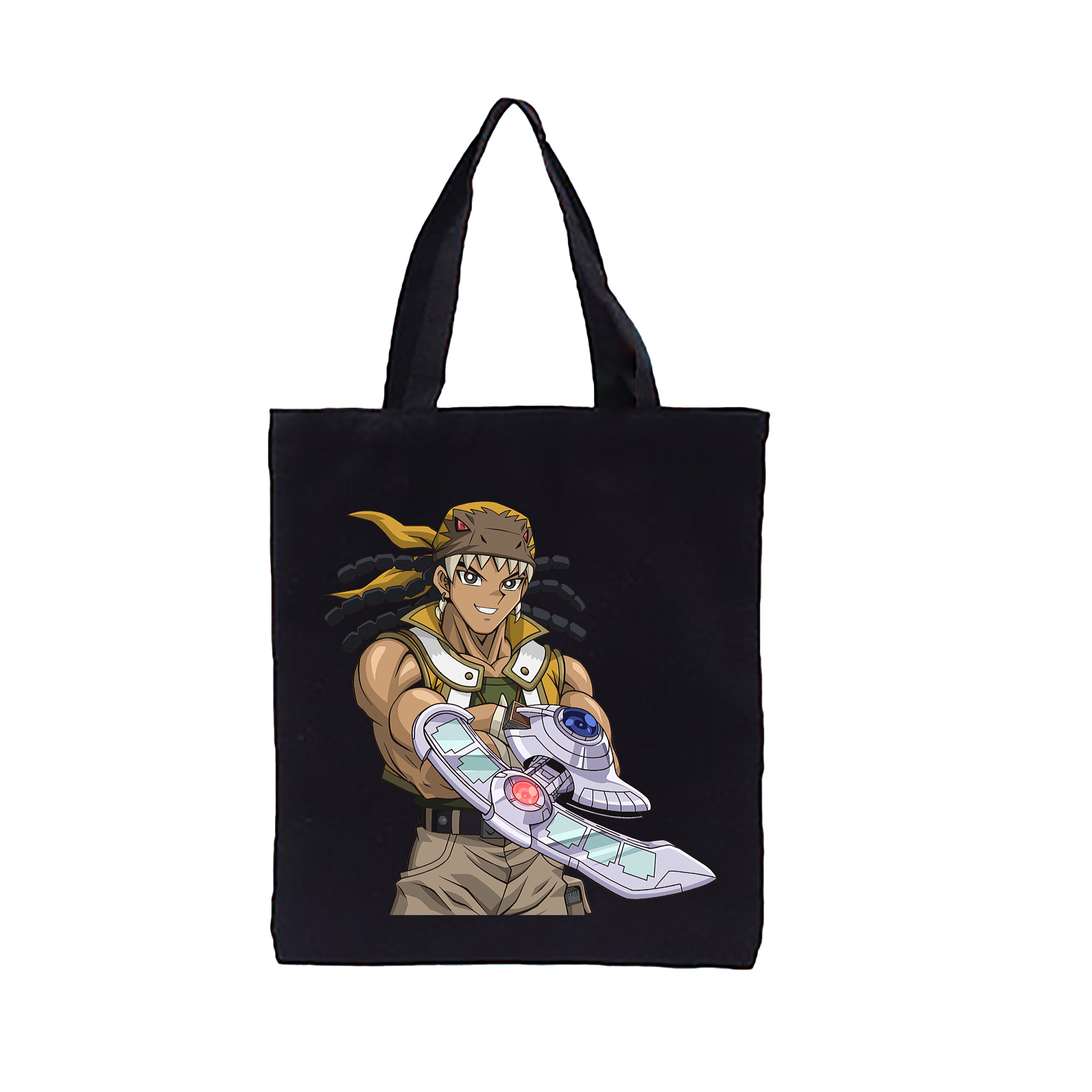 （画像用） 遊☆戯☆王 Yu-Gi-Oh! 縦型キャンバス生地手提げバッグ　トートバッグ