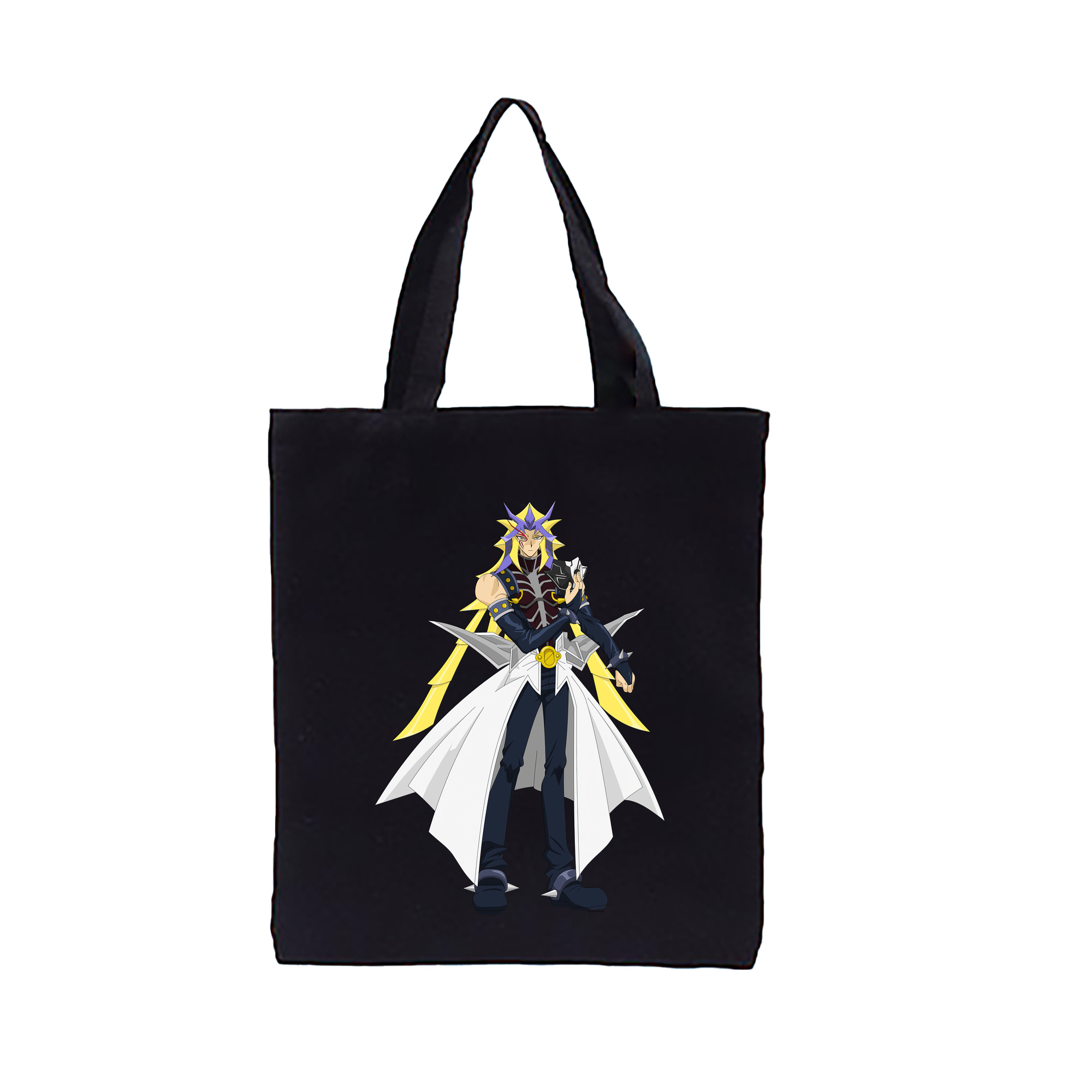 （画像用） 遊☆戯☆王 Yu-Gi-Oh! 縦型キャンバス生地手提げバッグ　トートバッグ