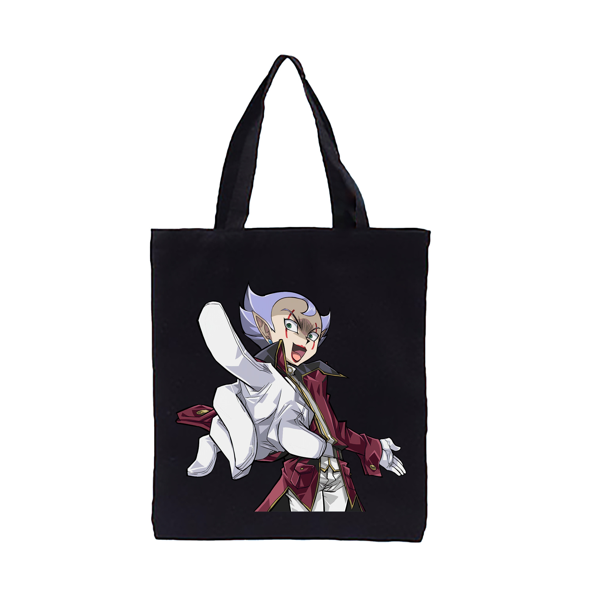 （画像用） 遊☆戯☆王 Yu-Gi-Oh! 縦型キャンバス生地手提げバッグ　トートバッグ