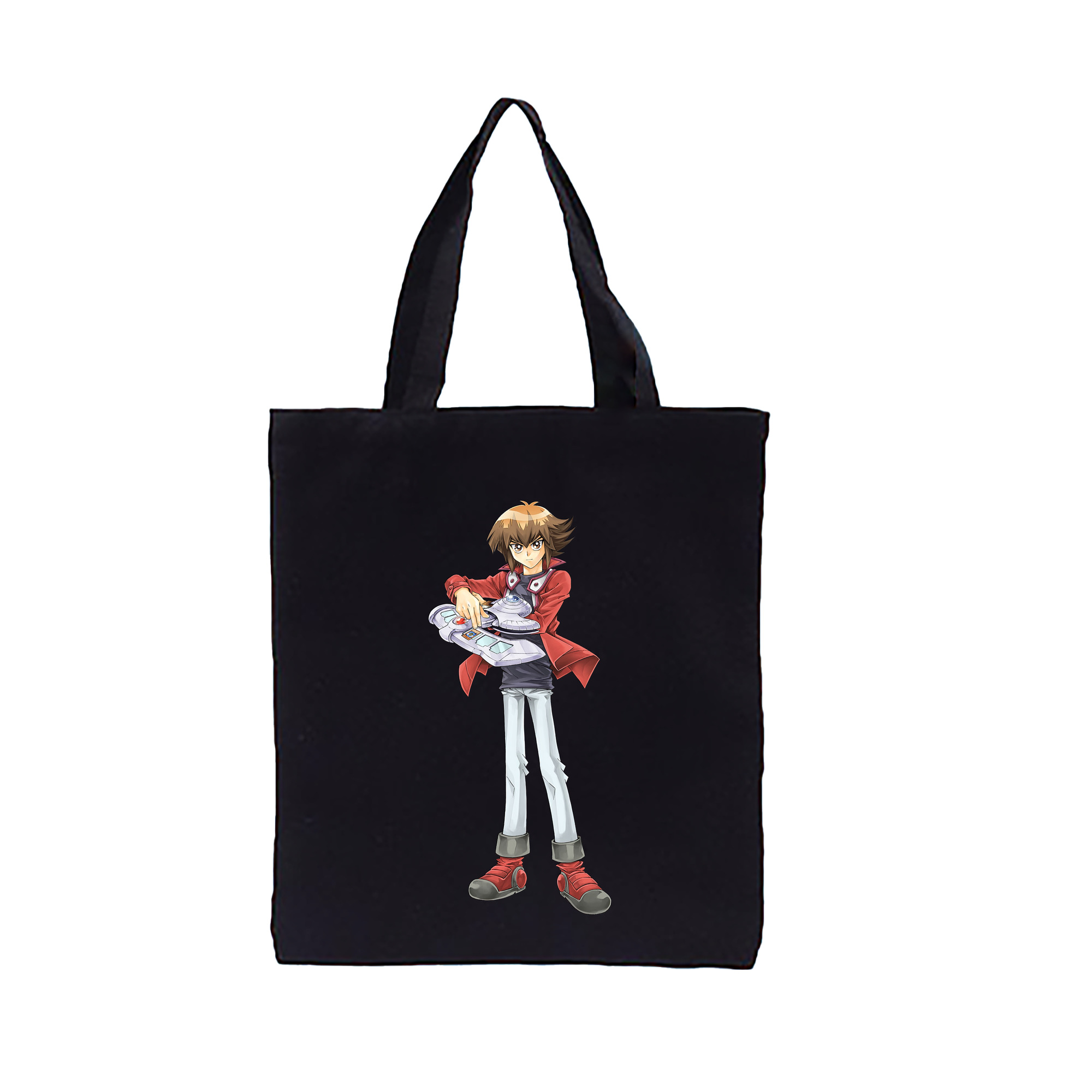 （画像用） 遊☆戯☆王 Yu-Gi-Oh! 縦型キャンバス生地手提げバッグ　トートバッグ