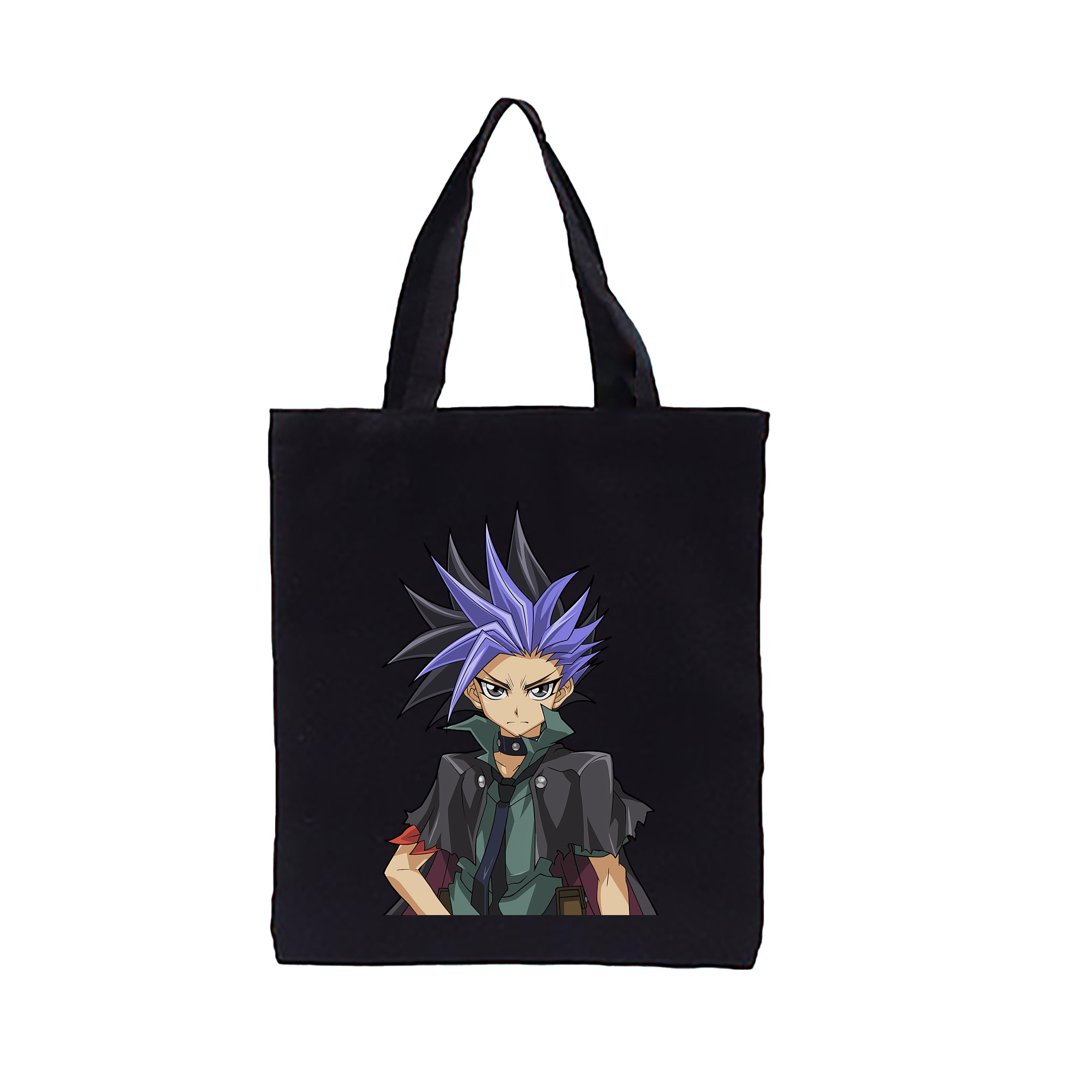 （画像用） 遊☆戯☆王 Yu-Gi-Oh! 縦型キャンバス生地手提げバッグ　トートバッグ