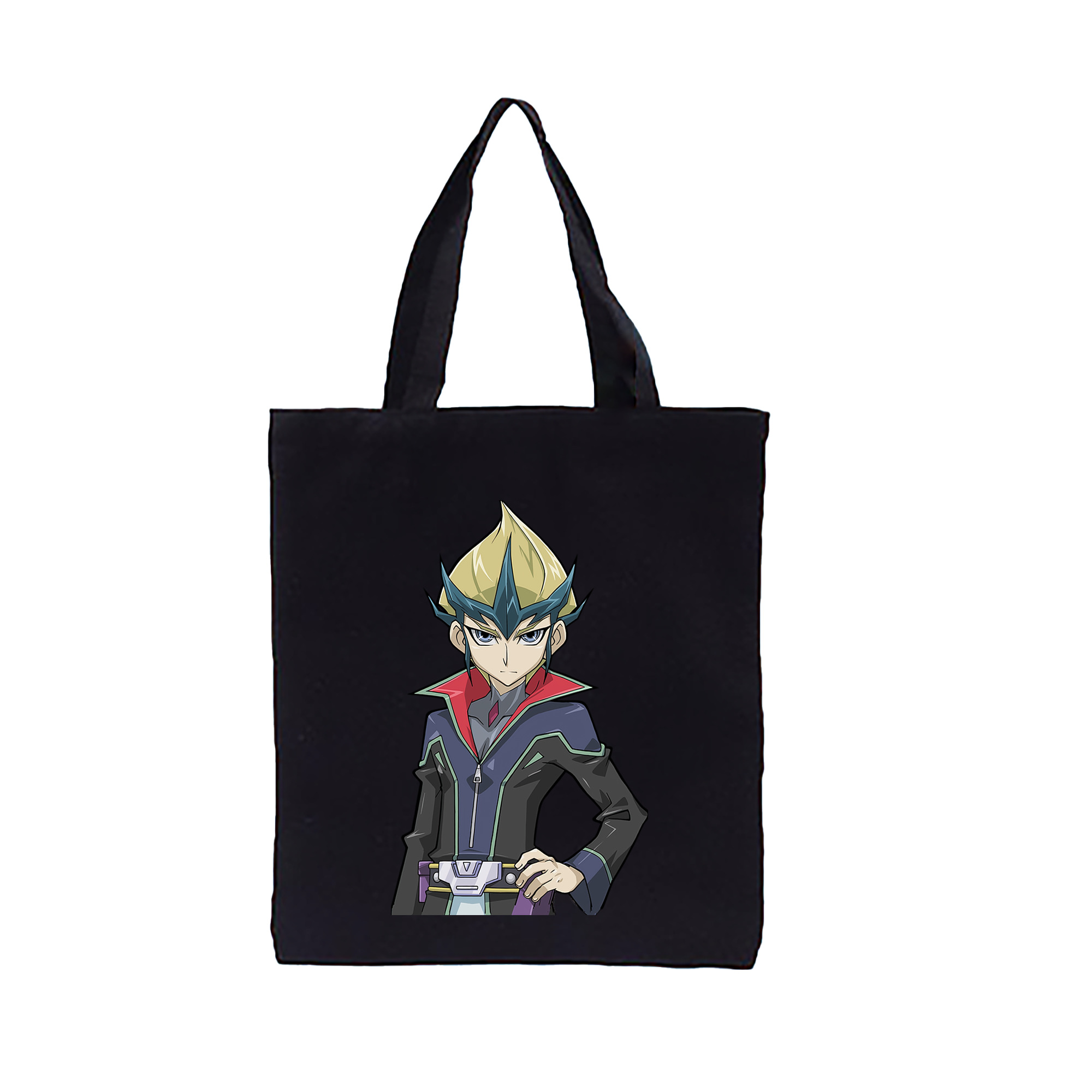 （画像用） 遊☆戯☆王 Yu-Gi-Oh! 縦型キャンバス生地手提げバッグ　トートバッグ