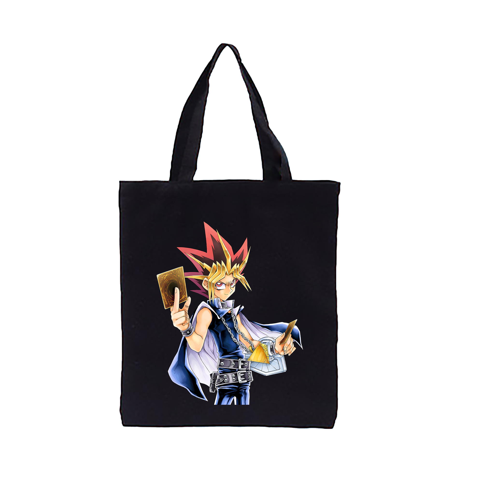 （画像用） 遊☆戯☆王 Yu-Gi-Oh! 縦型キャンバス生地手提げバッグ　トートバッグ