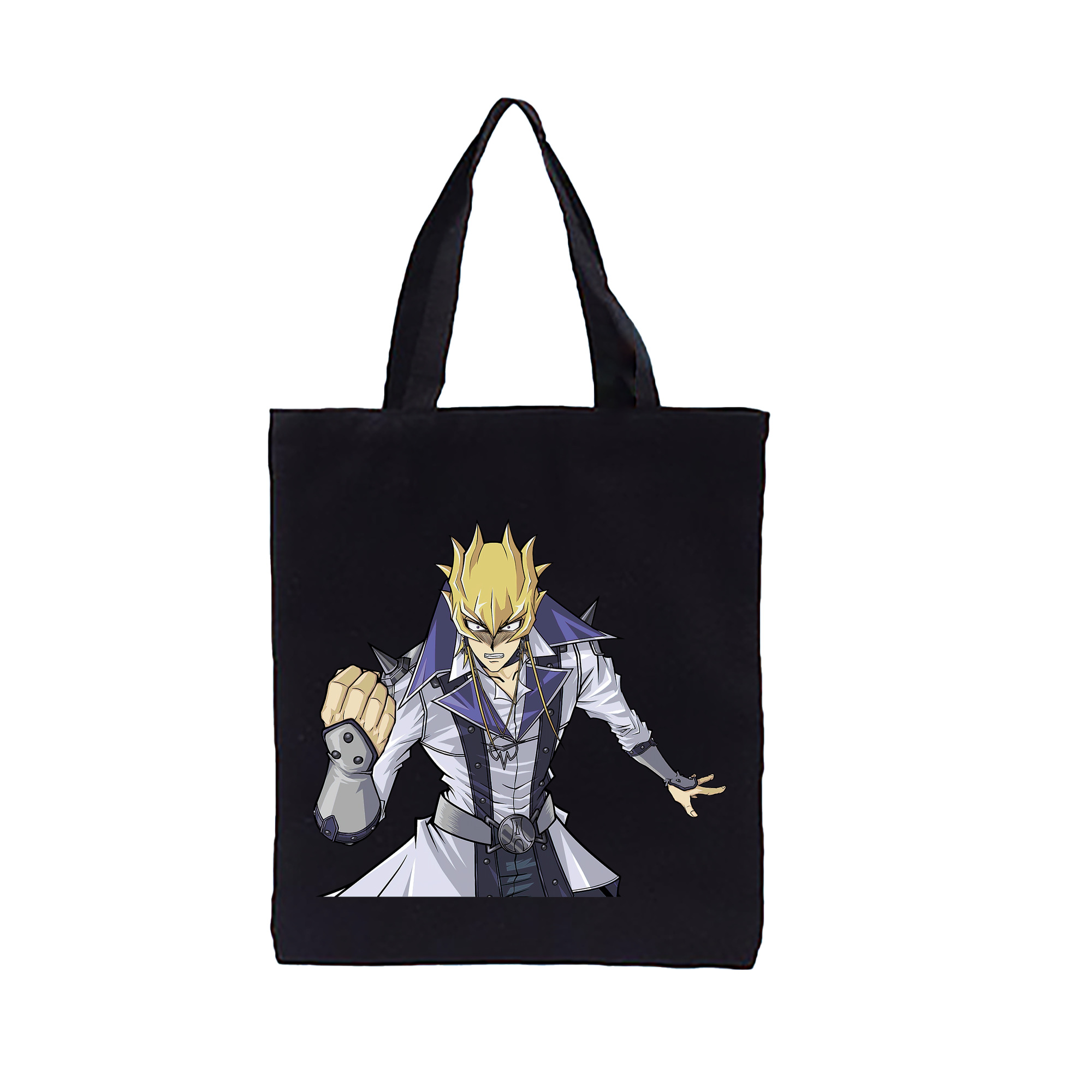 （画像用） 遊☆戯☆王 Yu-Gi-Oh! 縦型キャンバス生地手提げバッグ　トートバッグ