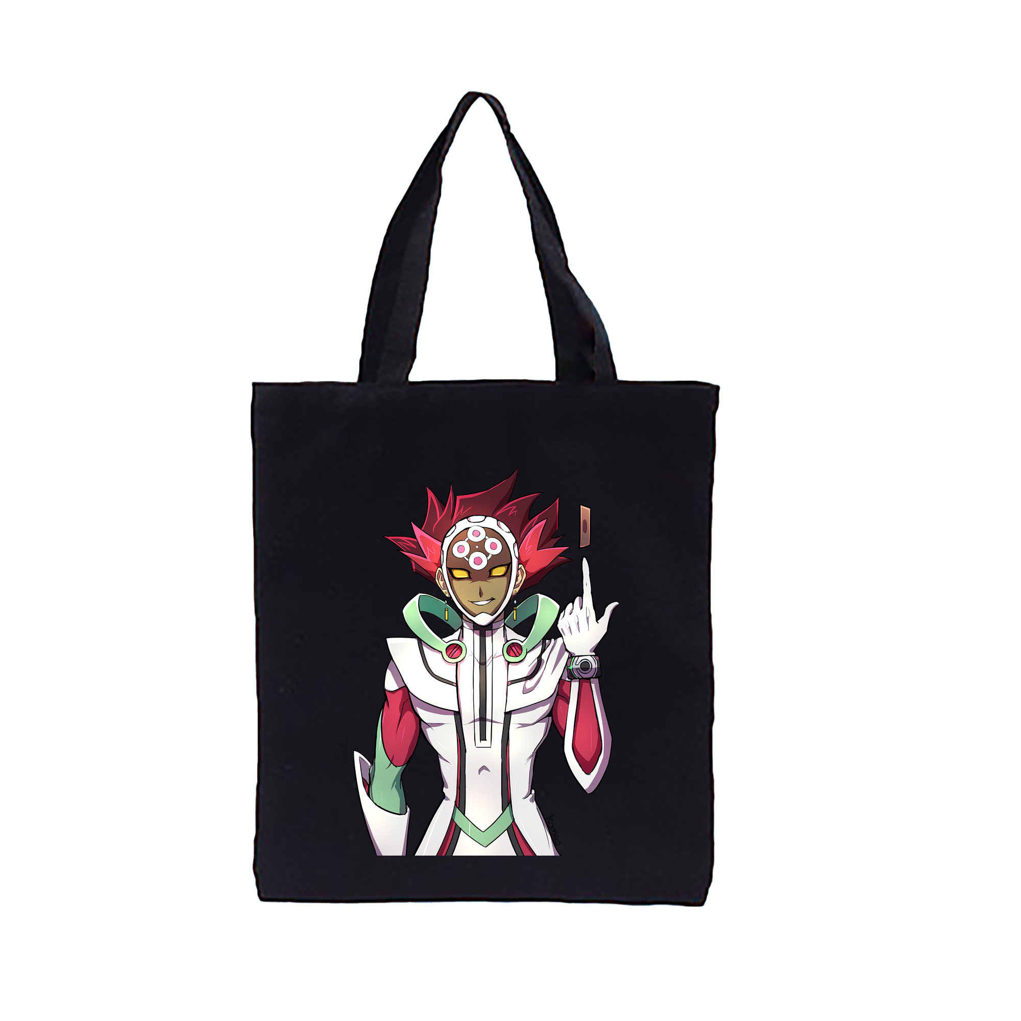 （画像用） 遊☆戯☆王 Yu-Gi-Oh! 縦型キャンバス生地手提げバッグ　トートバッグ