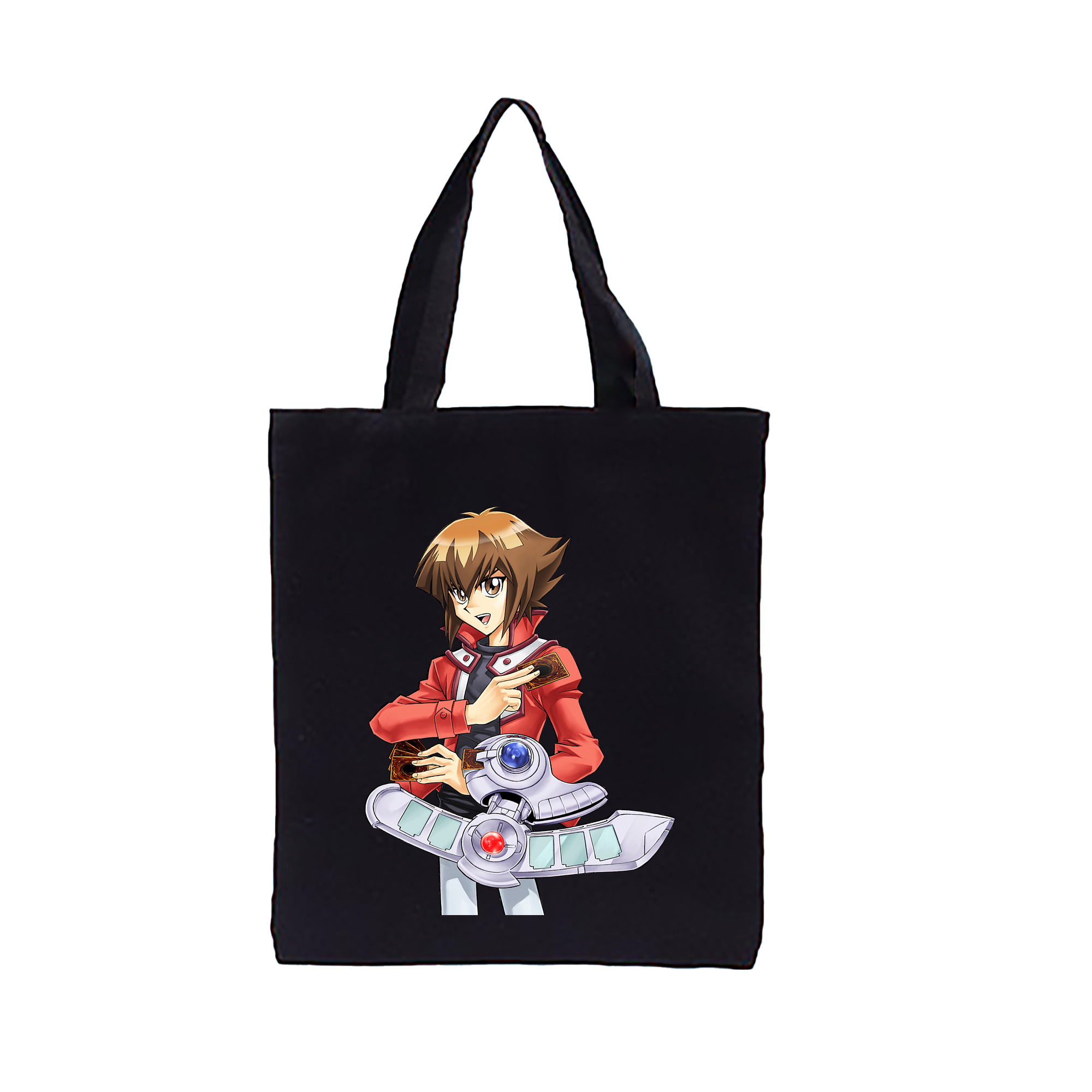 （画像用） 遊☆戯☆王 Yu-Gi-Oh! 縦型キャンバス生地手提げバッグ　トートバッグ