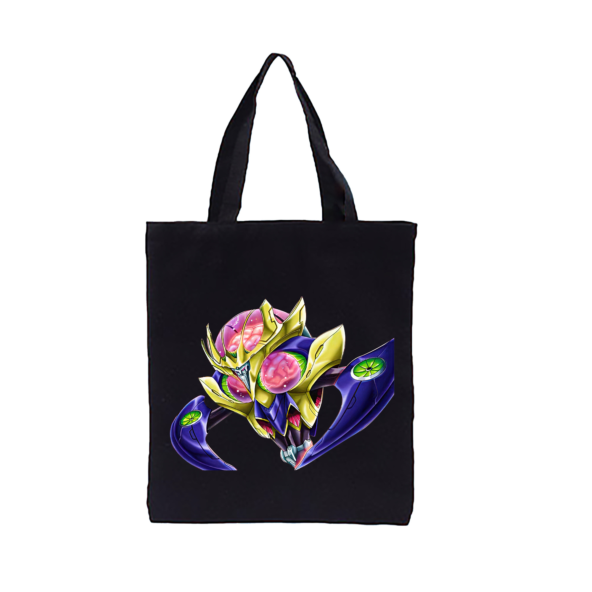 （画像用） 遊☆戯☆王 Yu-Gi-Oh! 縦型キャンバス生地手提げバッグ　トートバッグ