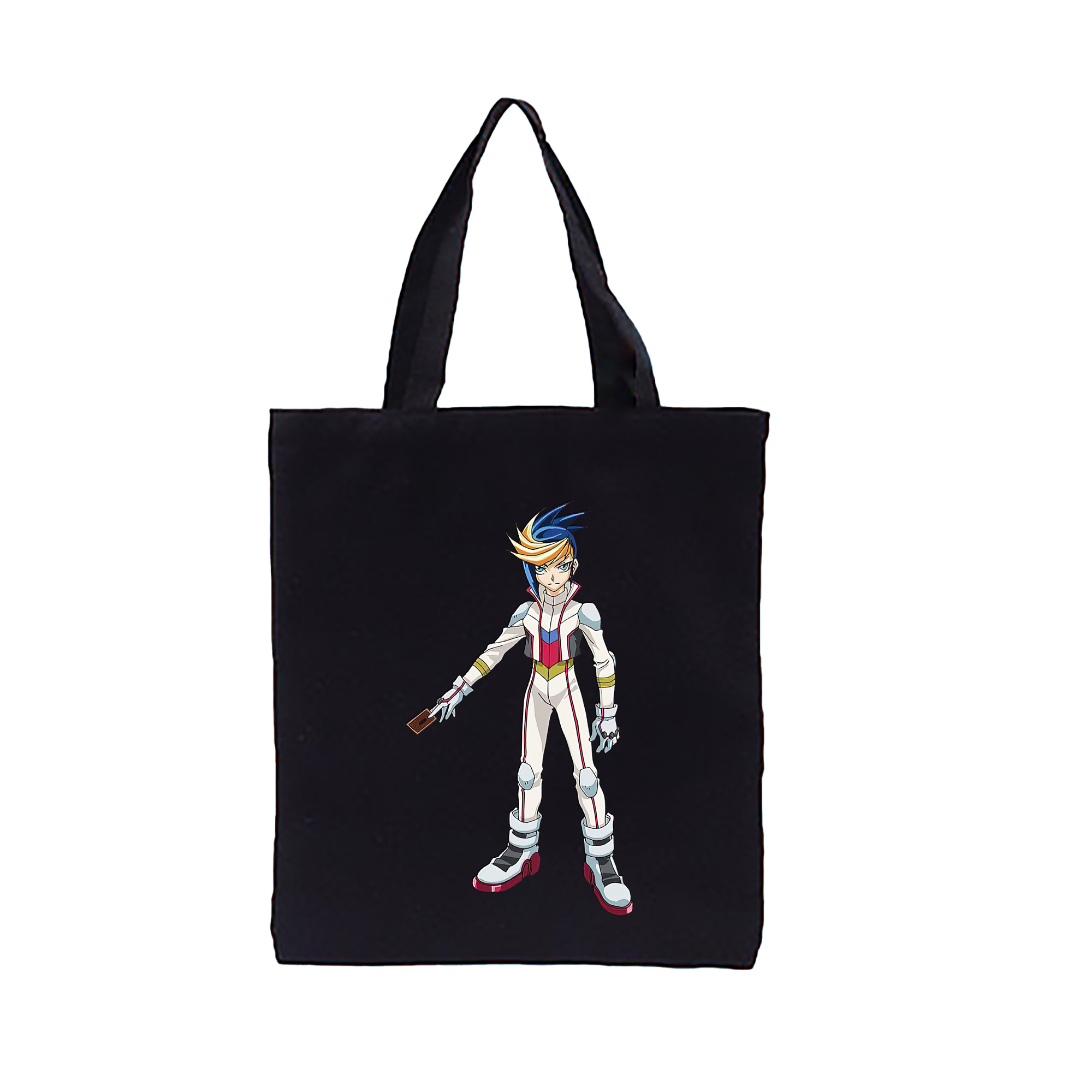 （画像用） 遊☆戯☆王 Yu-Gi-Oh! 縦型キャンバス生地手提げバッグ　トートバッグ