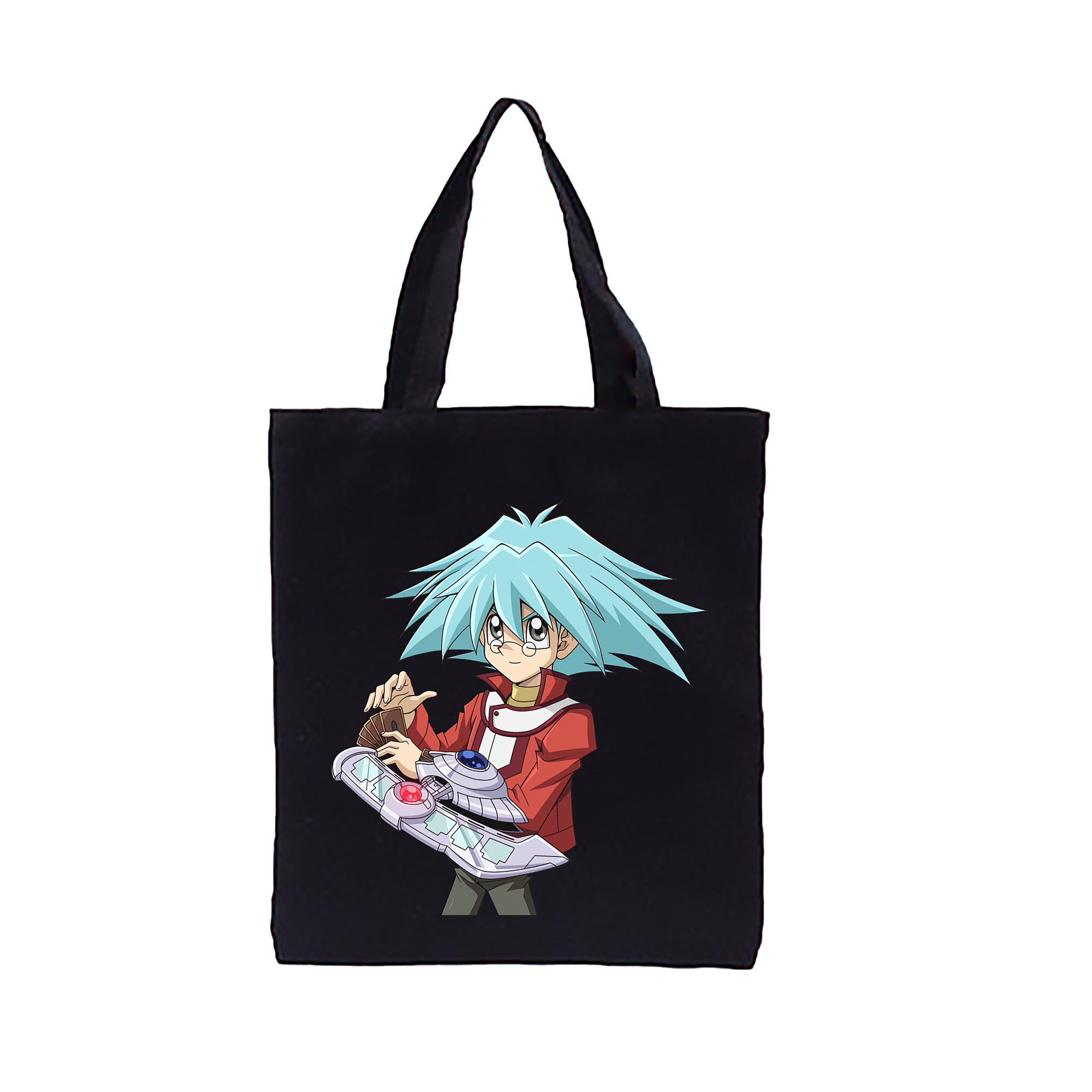 （画像用） 遊☆戯☆王 Yu-Gi-Oh! 縦型キャンバス生地手提げバッグ　トートバッグ