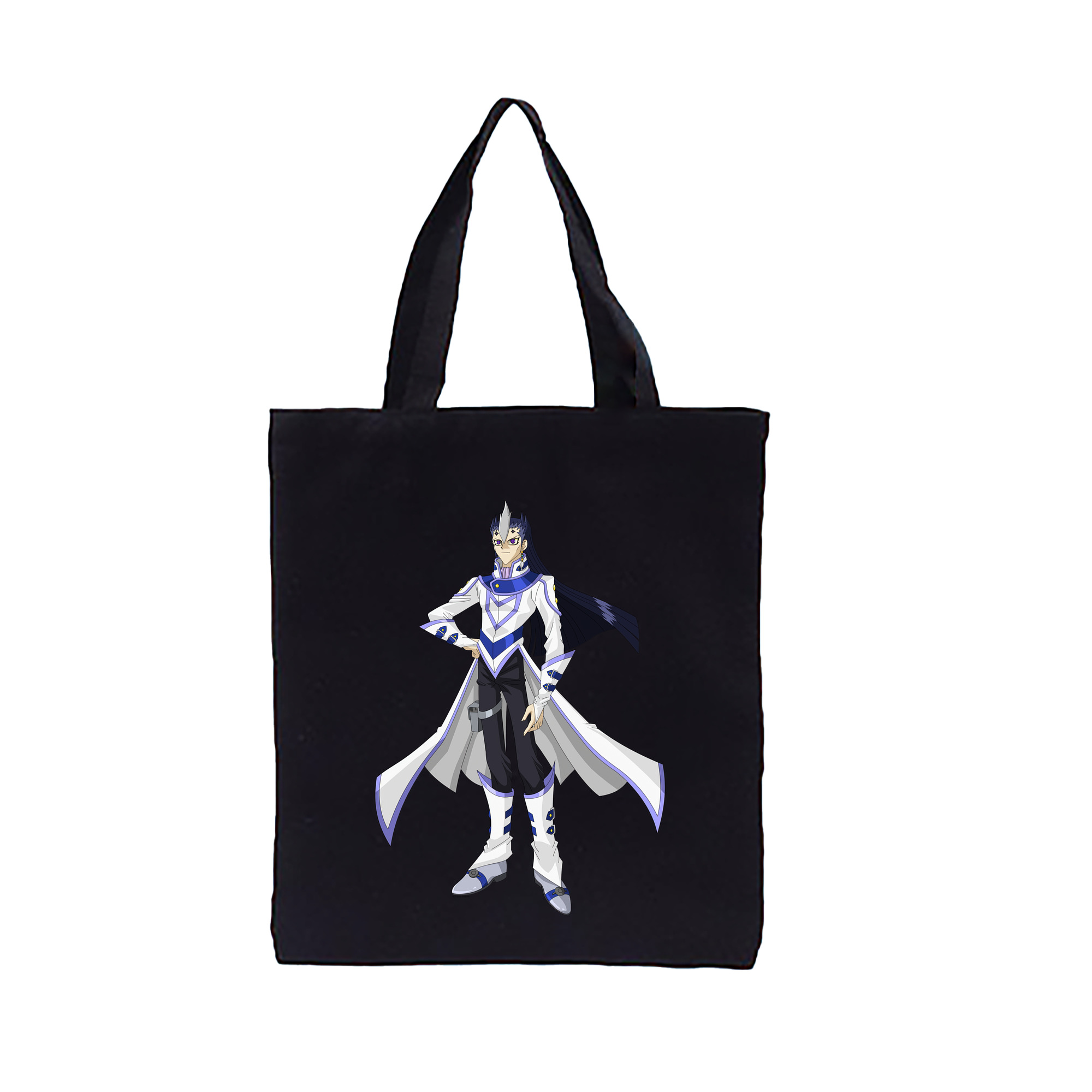 （画像用） 遊☆戯☆王 Yu-Gi-Oh! 縦型キャンバス生地手提げバッグ　トートバッグ