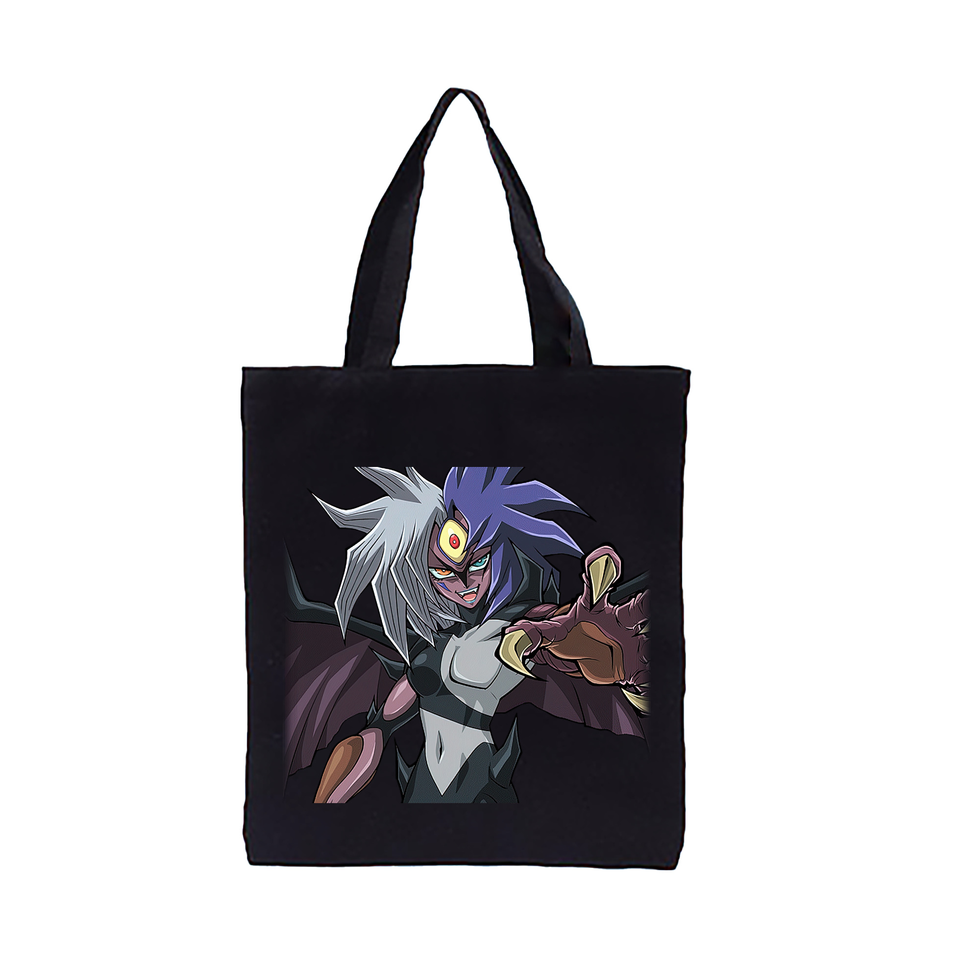（画像用） 遊☆戯☆王 Yu-Gi-Oh! 縦型キャンバス生地手提げバッグ　トートバッグ