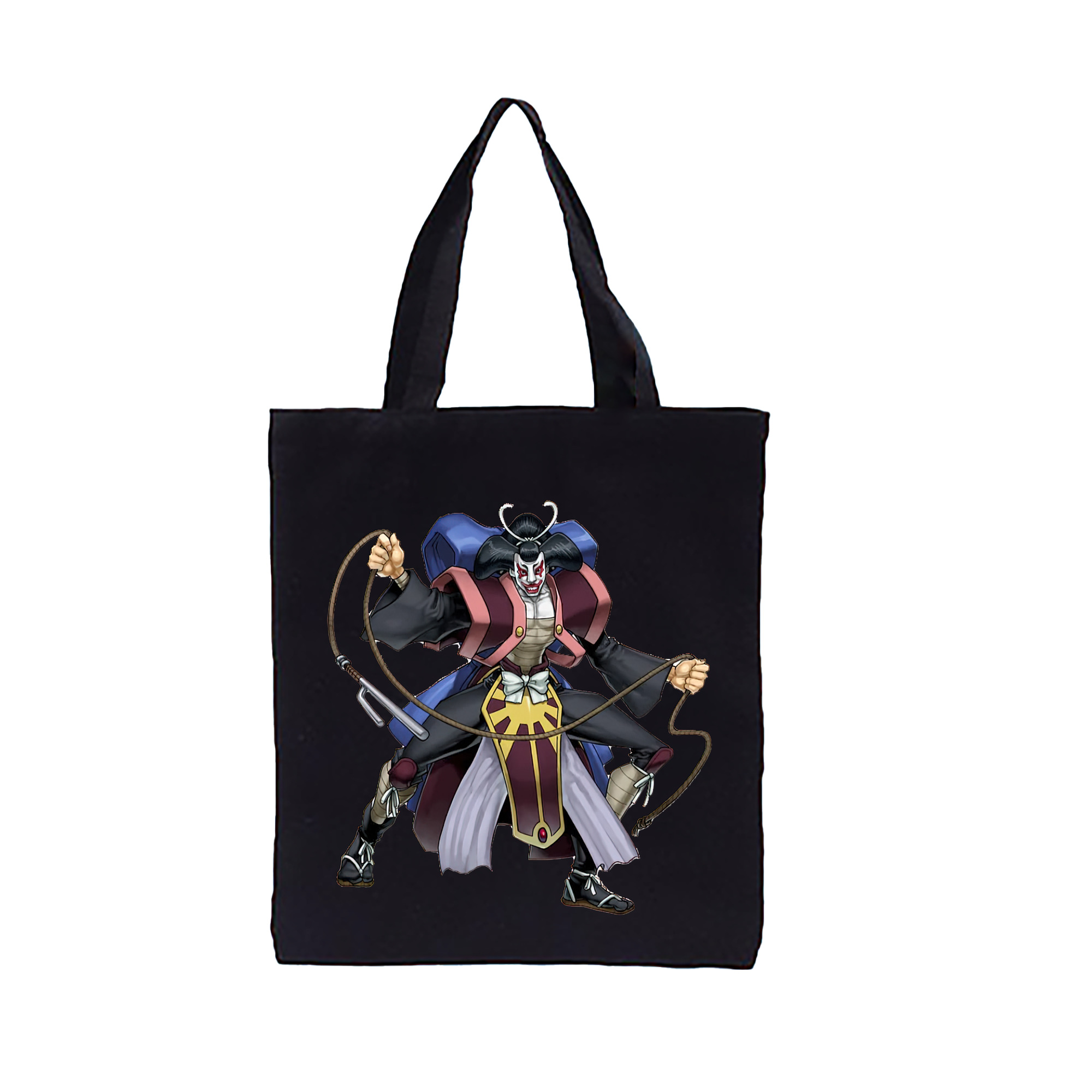 （画像用） 遊☆戯☆王 Yu-Gi-Oh! 縦型キャンバス生地手提げバッグ　トートバッグ