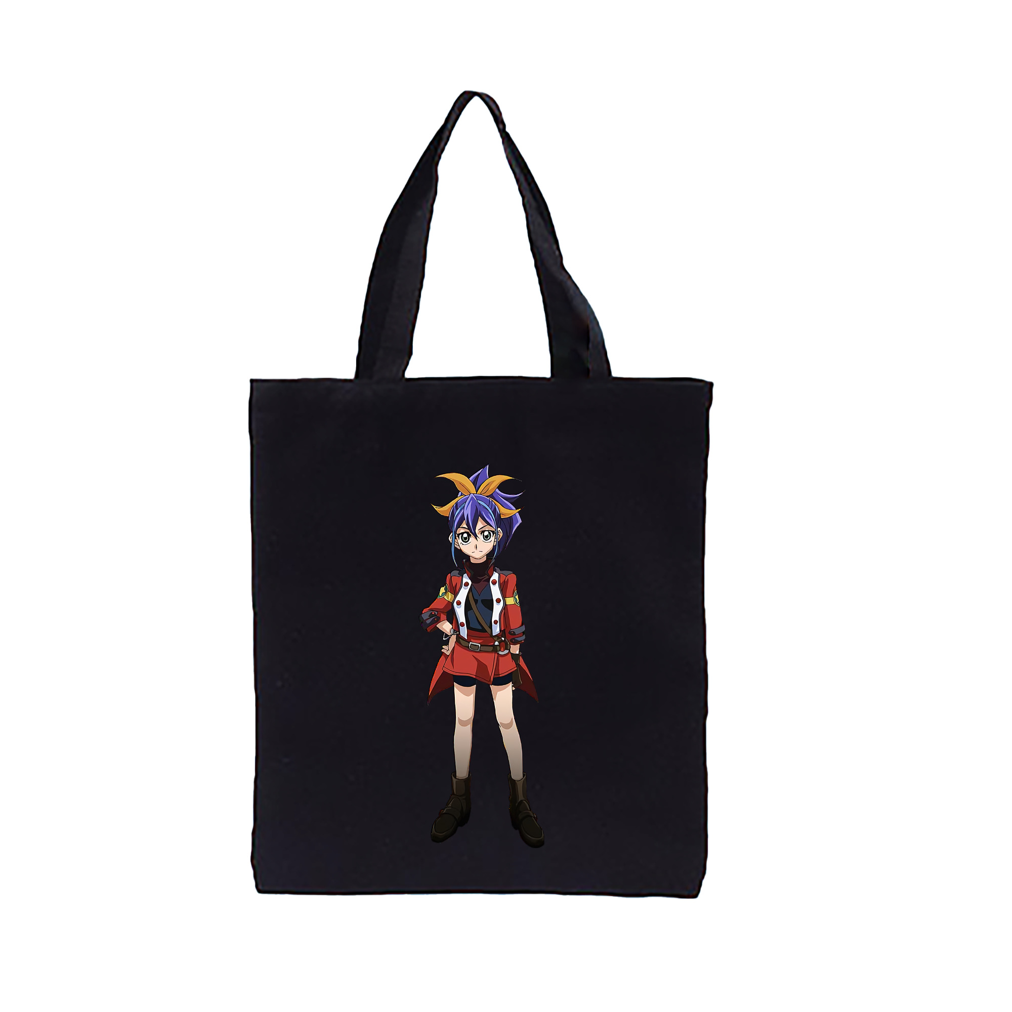 （画像用） 遊☆戯☆王 Yu-Gi-Oh! 縦型キャンバス生地手提げバッグ　トートバッグ