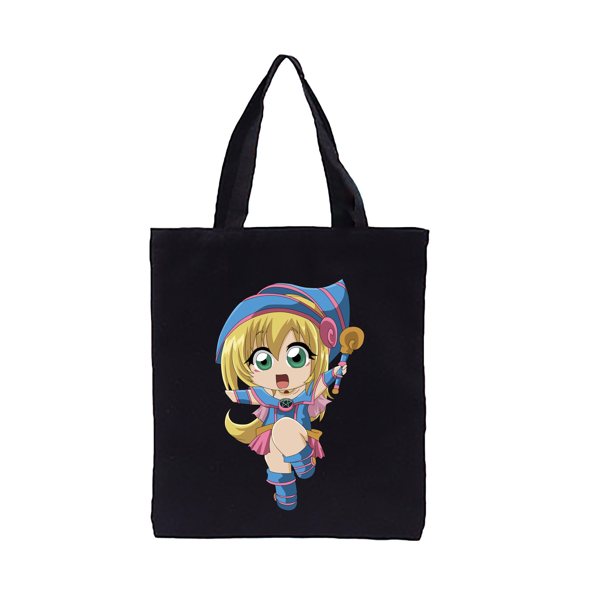 （画像用） 遊☆戯☆王 Yu-Gi-Oh! 縦型キャンバス生地手提げバッグ　トートバッグ