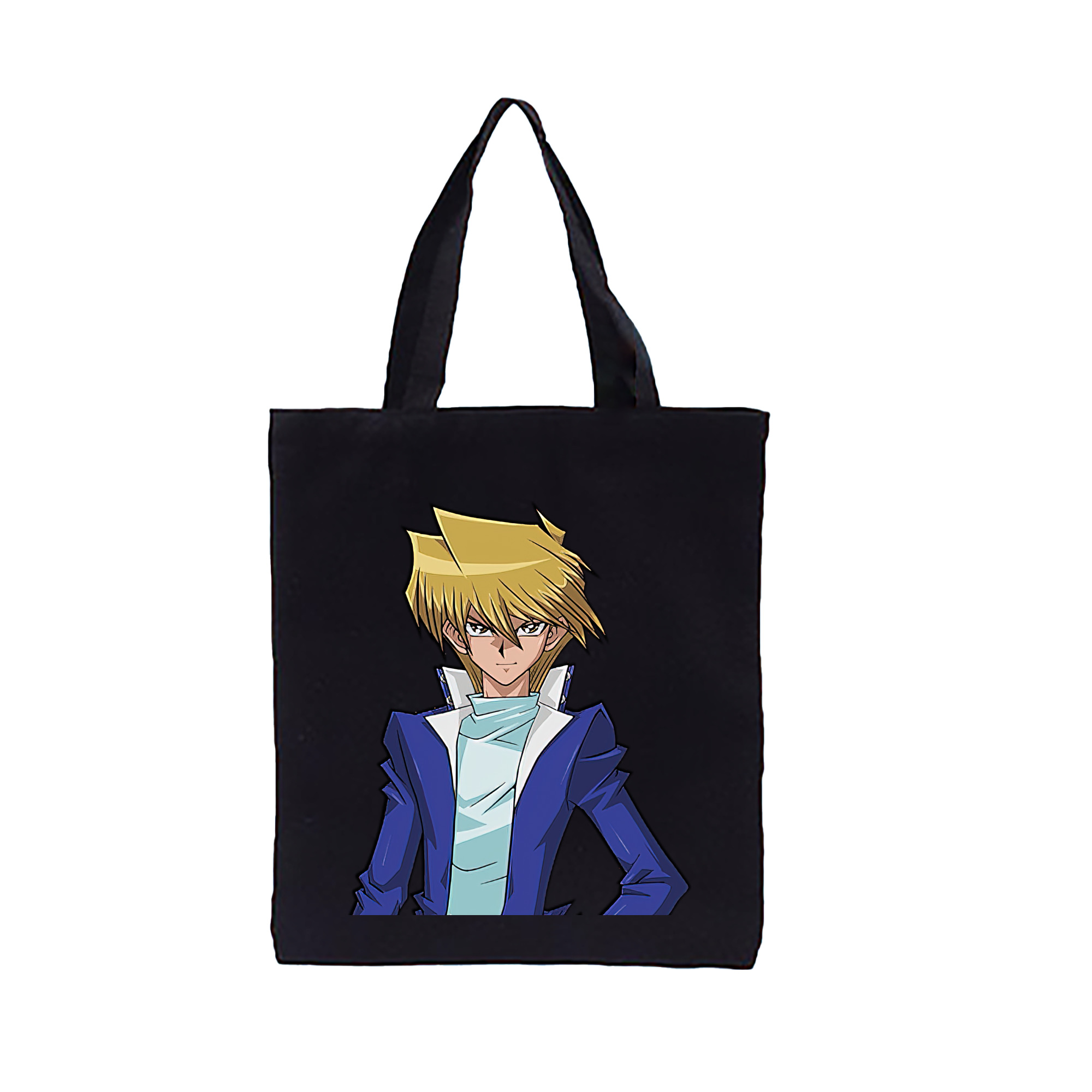 （画像用） 遊☆戯☆王 Yu-Gi-Oh! 縦型キャンバス生地手提げバッグ　トートバッグ