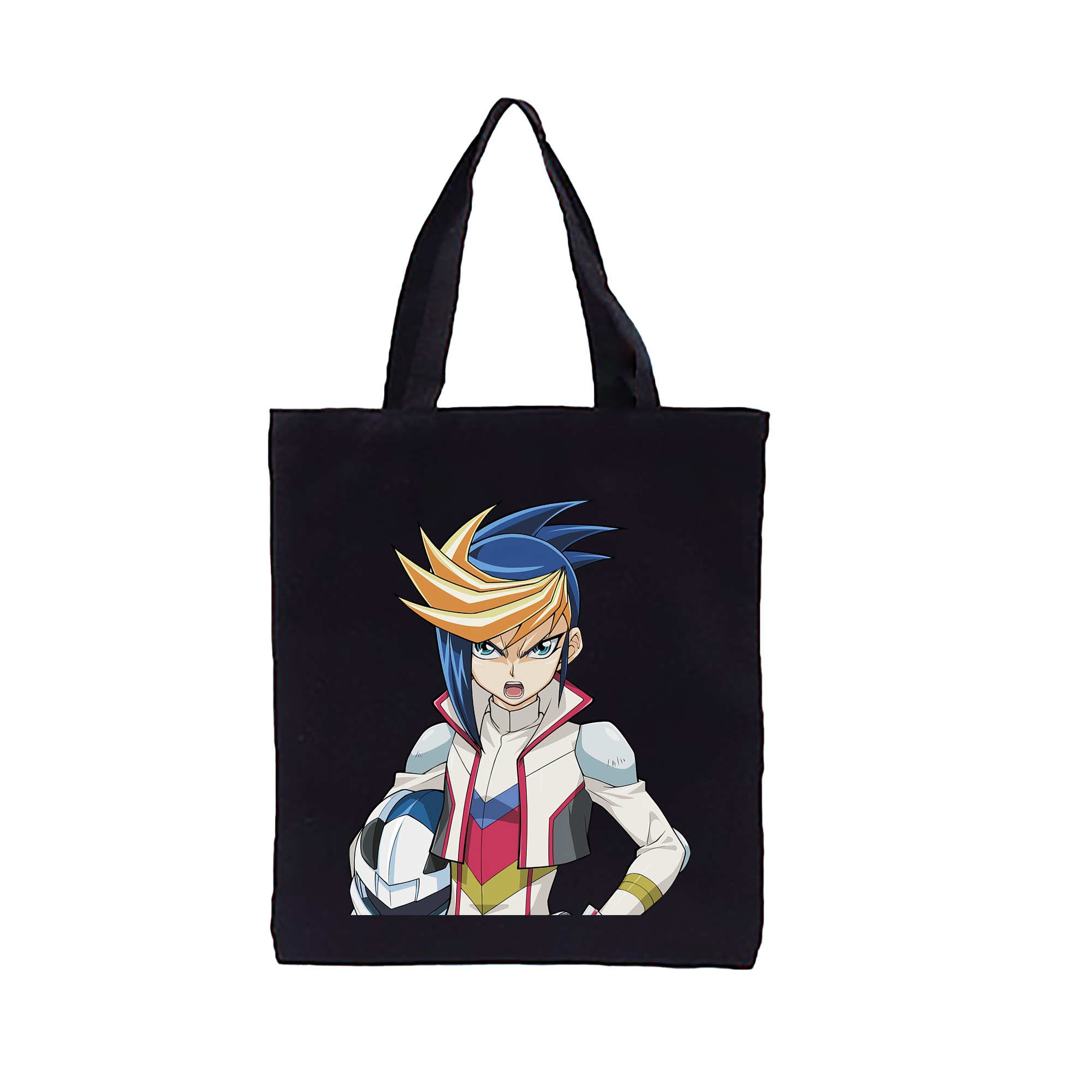 （画像用） 遊☆戯☆王 Yu-Gi-Oh! 縦型キャンバス生地手提げバッグ　トートバッグ