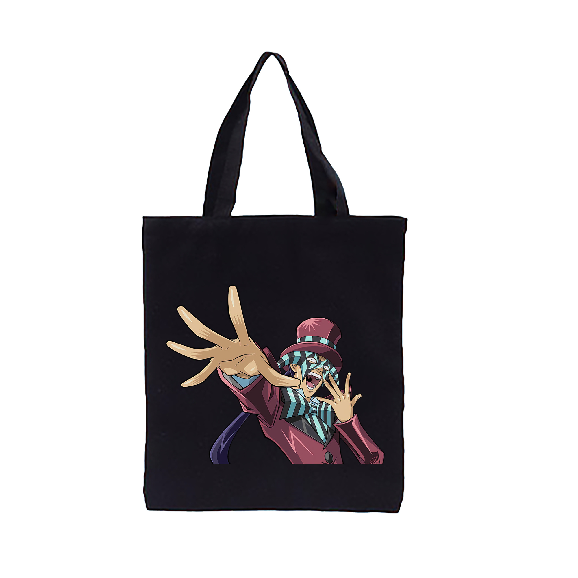 （画像用） 遊☆戯☆王 Yu-Gi-Oh! 縦型キャンバス生地手提げバッグ　トートバッグ
