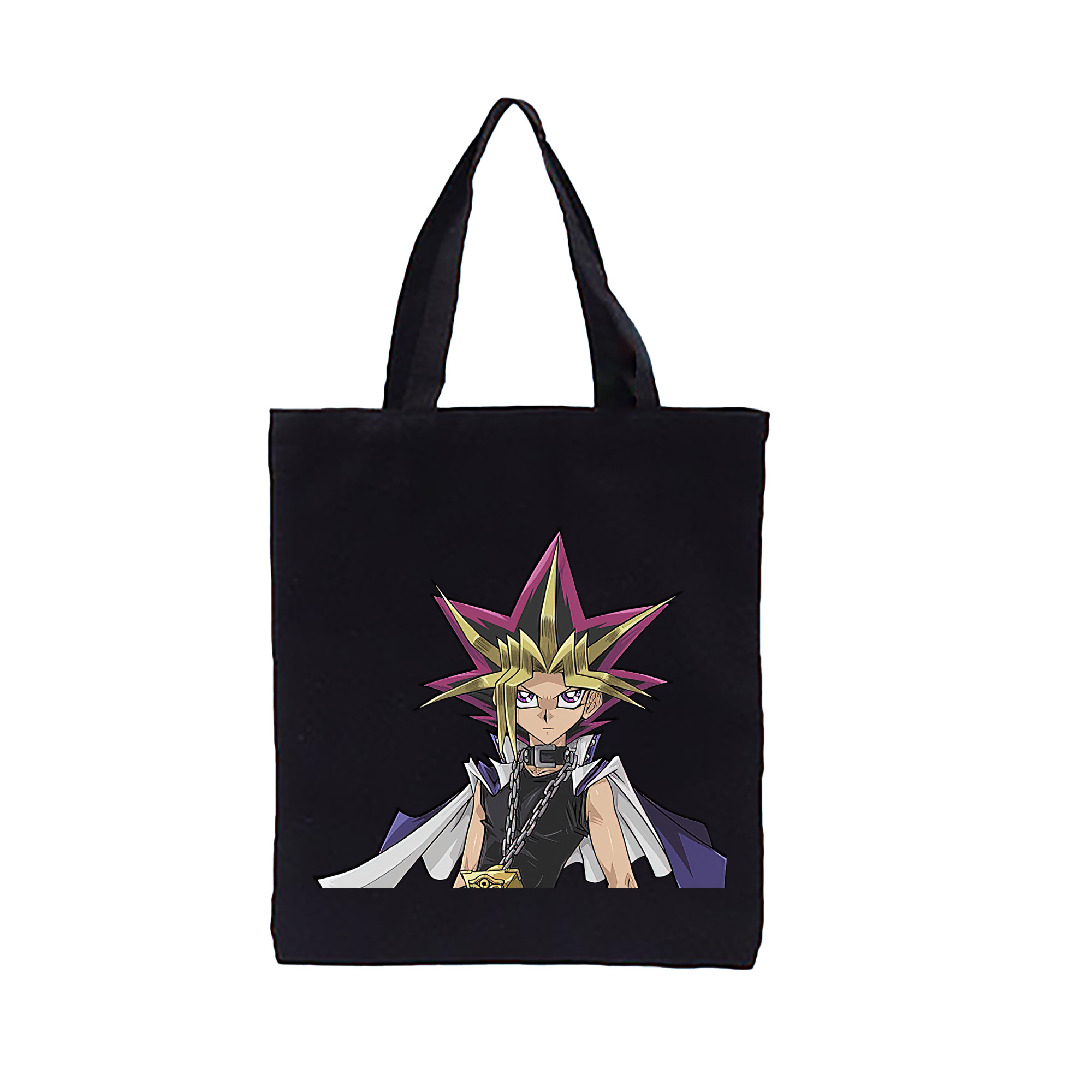 （画像用） 遊☆戯☆王 Yu-Gi-Oh! 縦型キャンバス生地手提げバッグ　トートバッグ