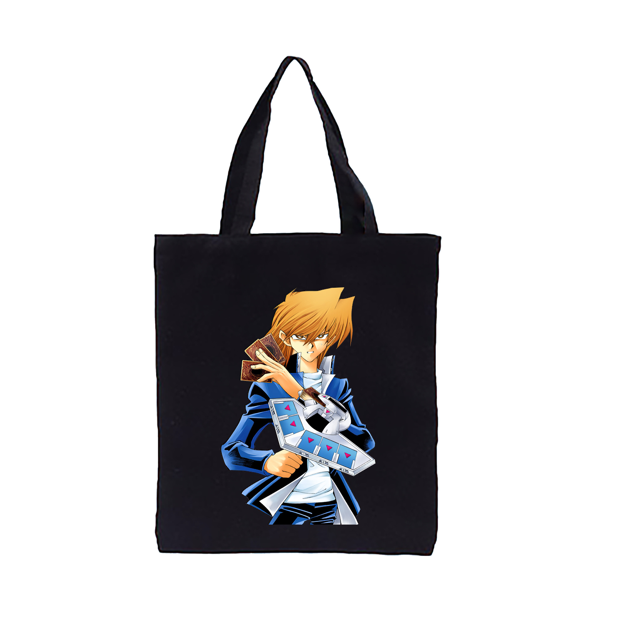 （画像用） 遊☆戯☆王 Yu-Gi-Oh! 縦型キャンバス生地手提げバッグ　トートバッグ