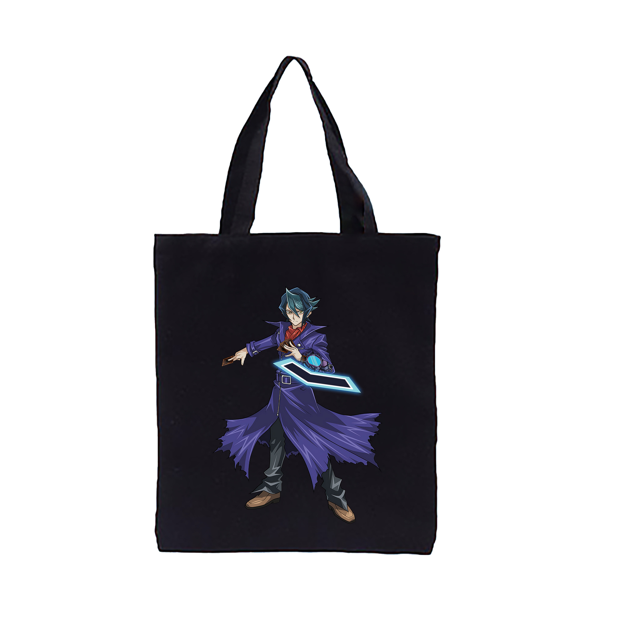 （画像用） 遊☆戯☆王 Yu-Gi-Oh! 縦型キャンバス生地手提げバッグ　トートバッグ