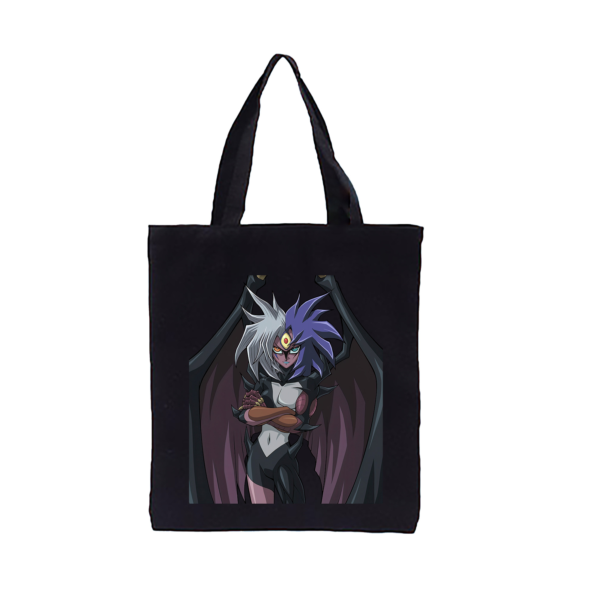（画像用） 遊☆戯☆王 Yu-Gi-Oh! 縦型キャンバス生地手提げバッグ　トートバッグ