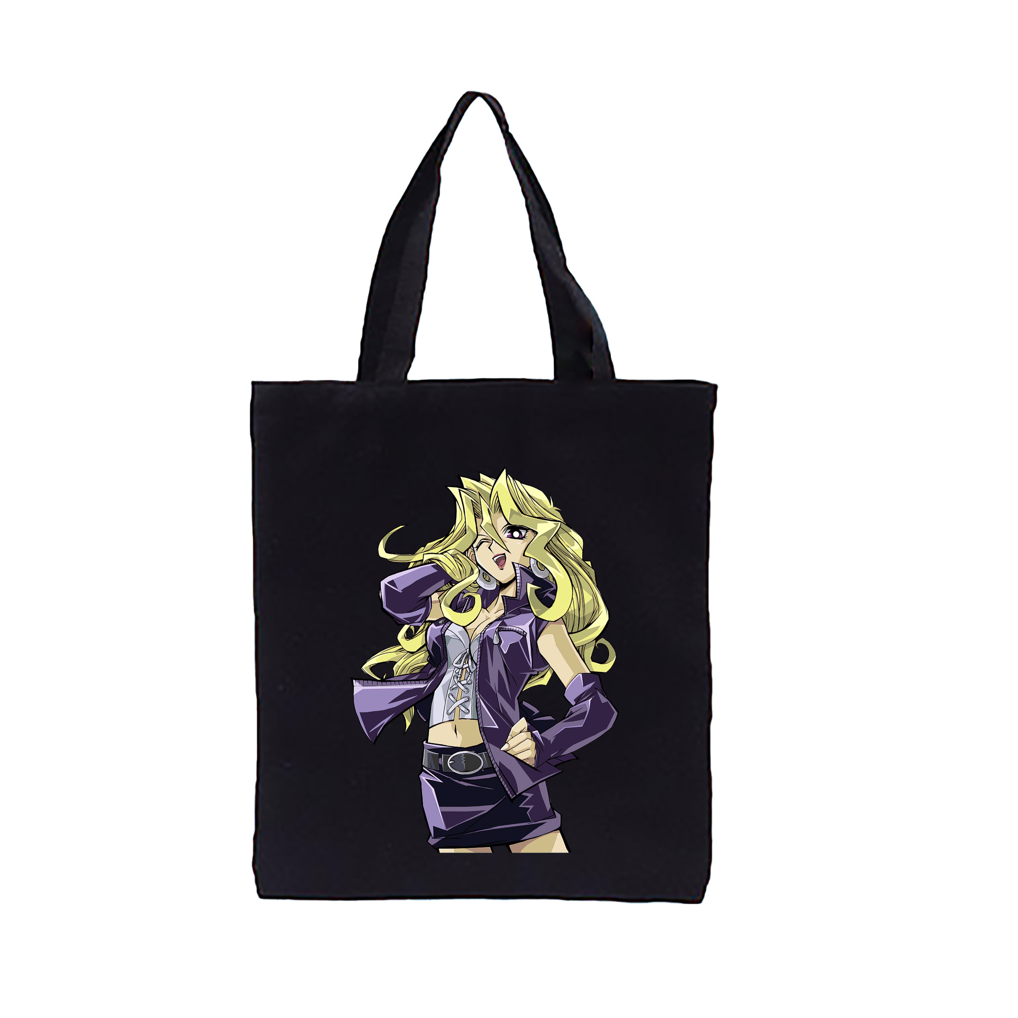 （画像用） 遊☆戯☆王 Yu-Gi-Oh! 縦型キャンバス生地手提げバッグ　トートバッグ