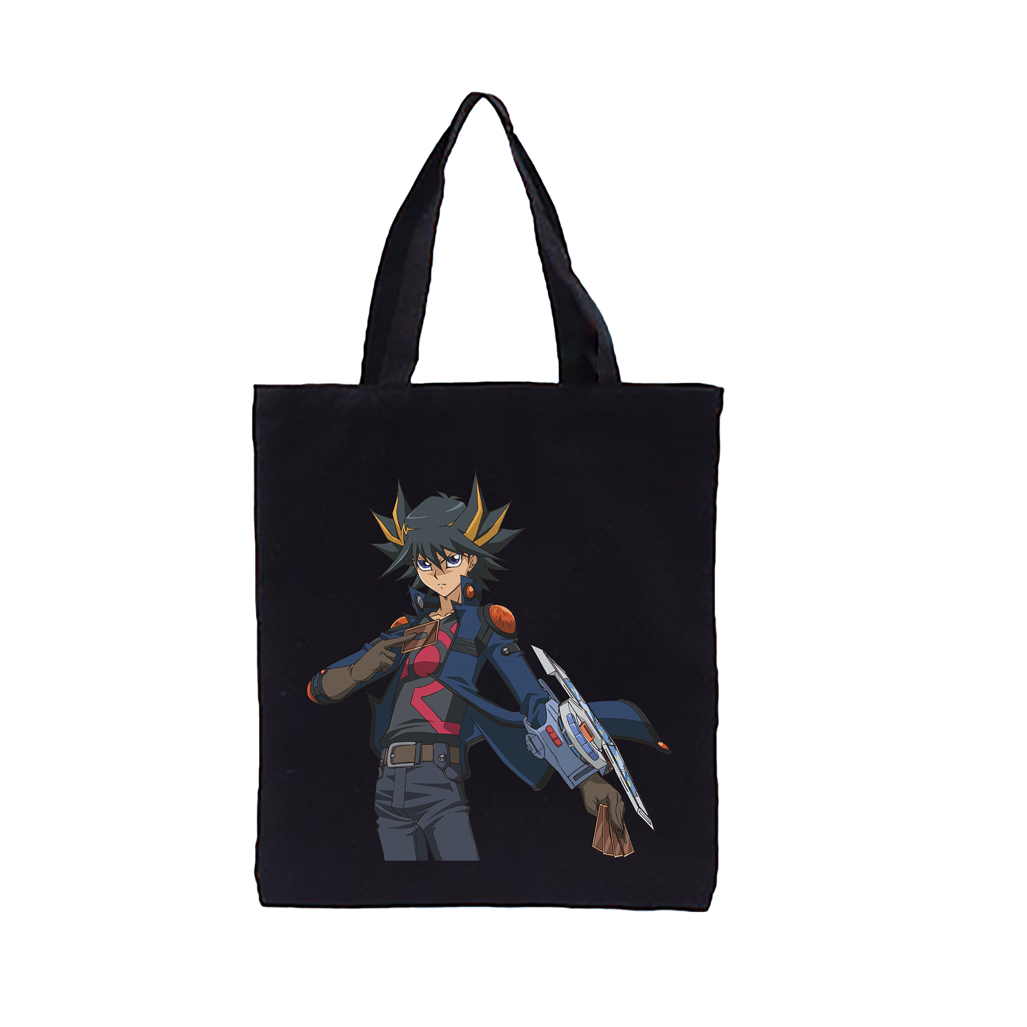 （画像用） 遊☆戯☆王 Yu-Gi-Oh! 縦型キャンバス生地手提げバッグ　トートバッグ