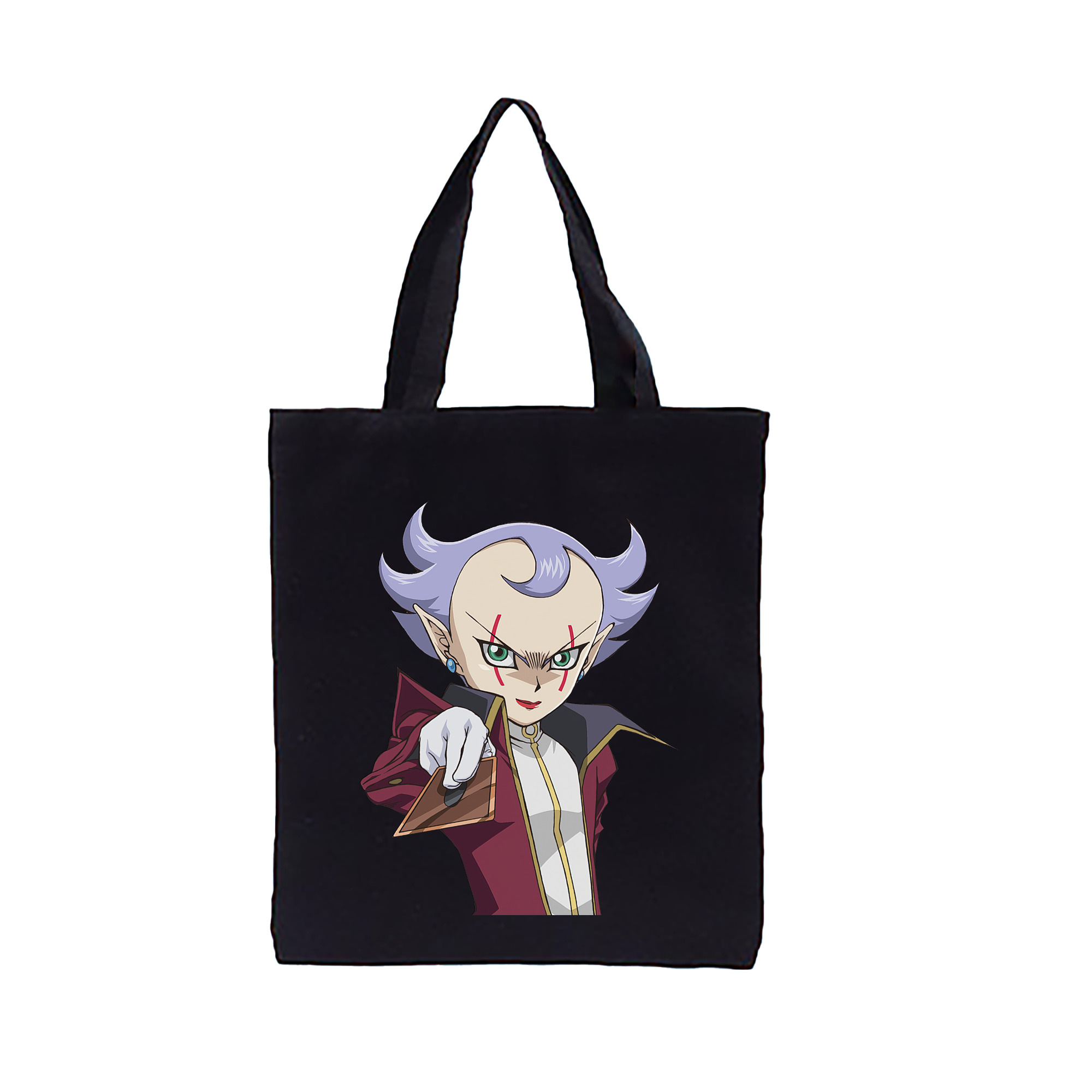 （画像用） 遊☆戯☆王 Yu-Gi-Oh! 縦型キャンバス生地手提げバッグ　トートバッグ
