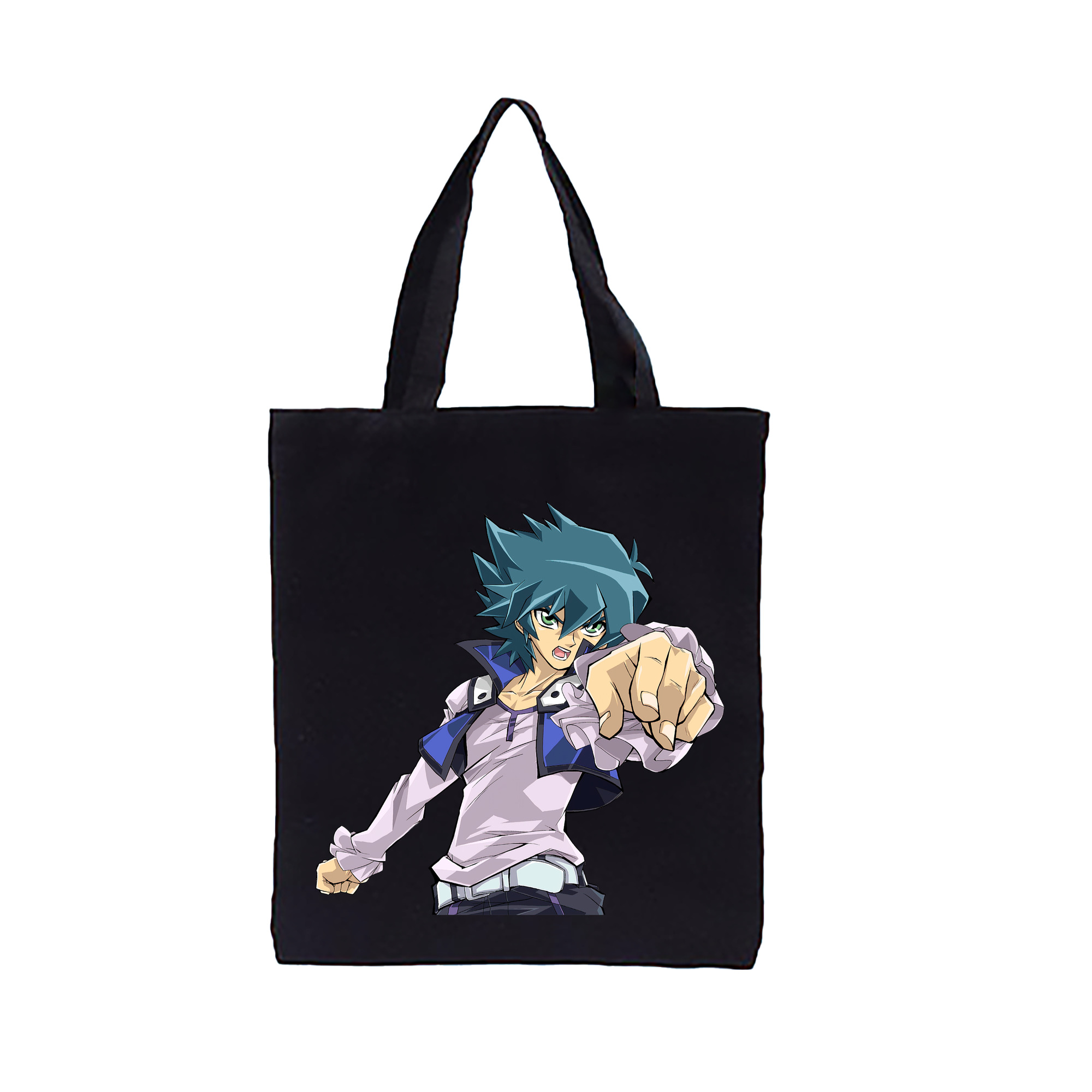 （画像用） 遊☆戯☆王 Yu-Gi-Oh! 縦型キャンバス生地手提げバッグ　トートバッグ