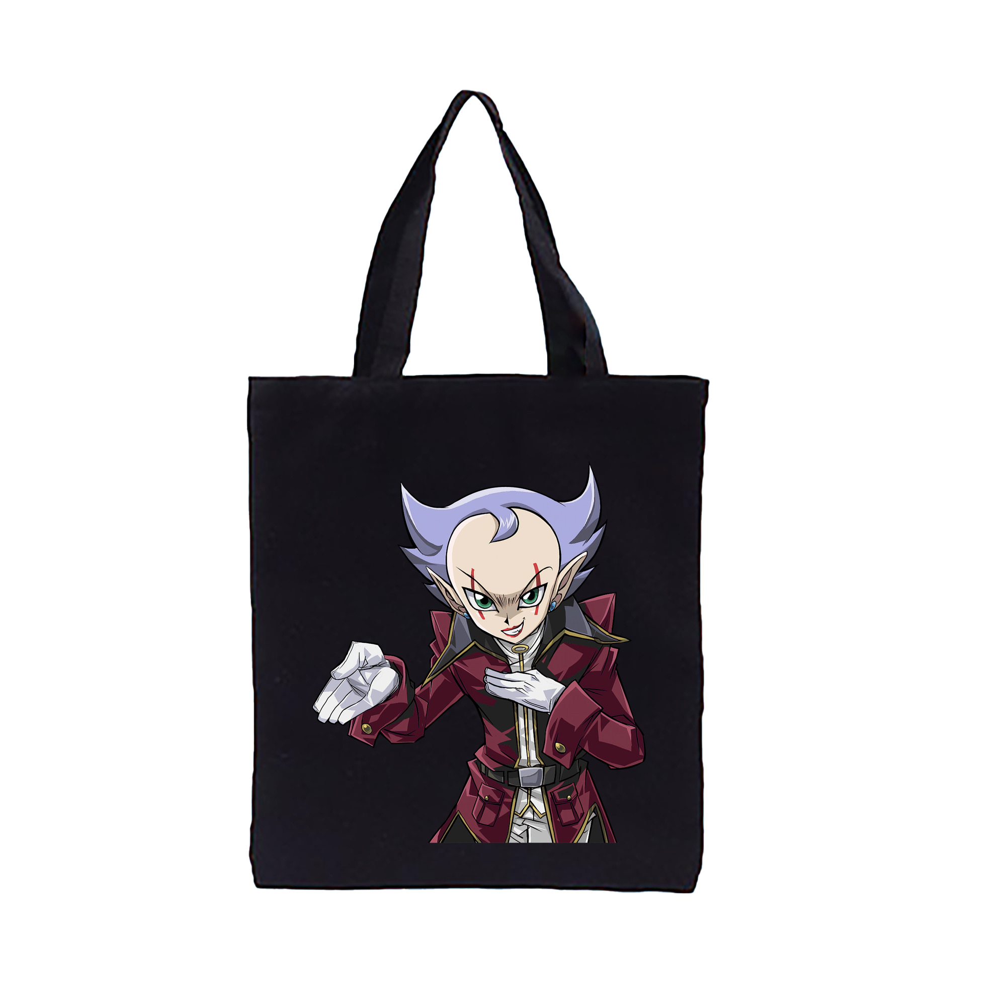 （画像用） 遊☆戯☆王 Yu-Gi-Oh! 縦型キャンバス生地手提げバッグ　トートバッグ