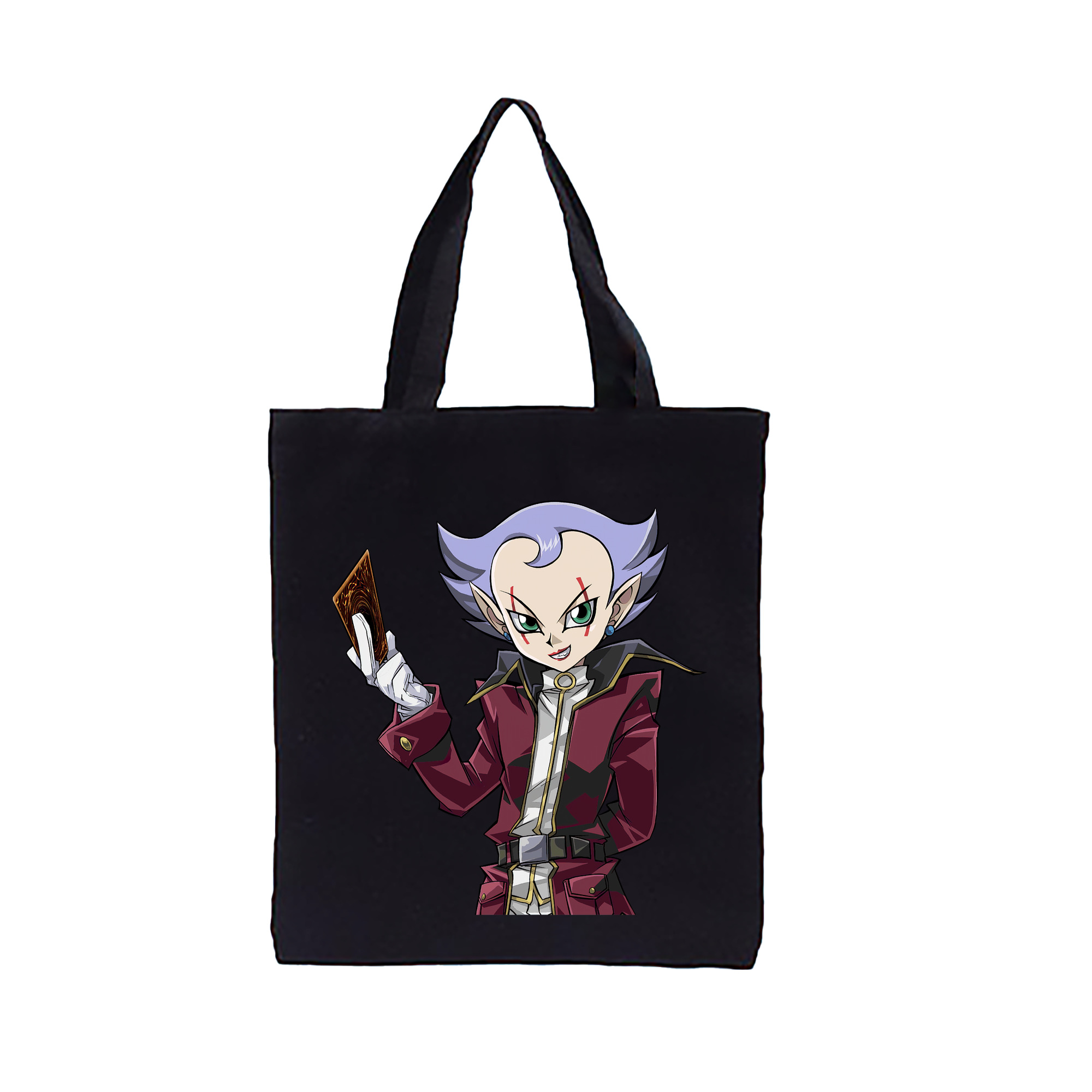 （画像用） 遊☆戯☆王 Yu-Gi-Oh! 縦型キャンバス生地手提げバッグ　トートバッグ