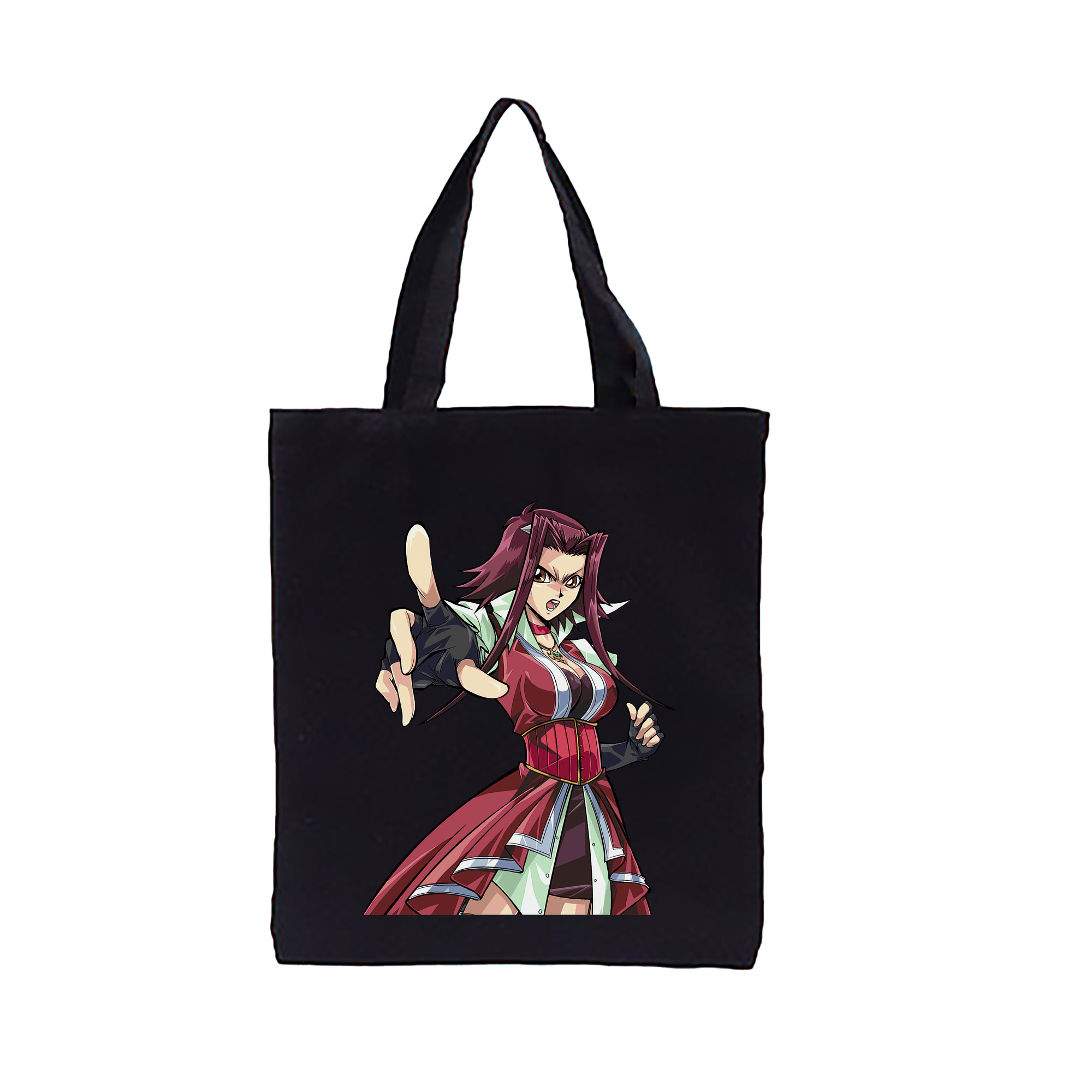 （画像用） 遊☆戯☆王 Yu-Gi-Oh! 縦型キャンバス生地手提げバッグ　トートバッグ