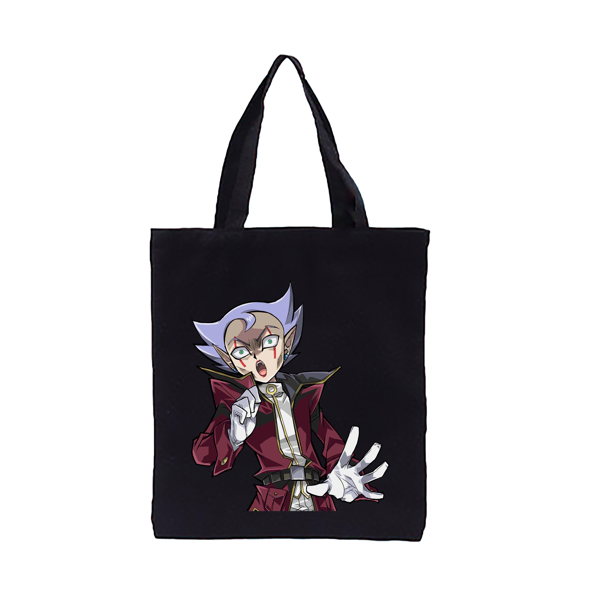 （画像用） 遊☆戯☆王 Yu-Gi-Oh! 縦型キャンバス生地手提げバッグ　トートバッグ