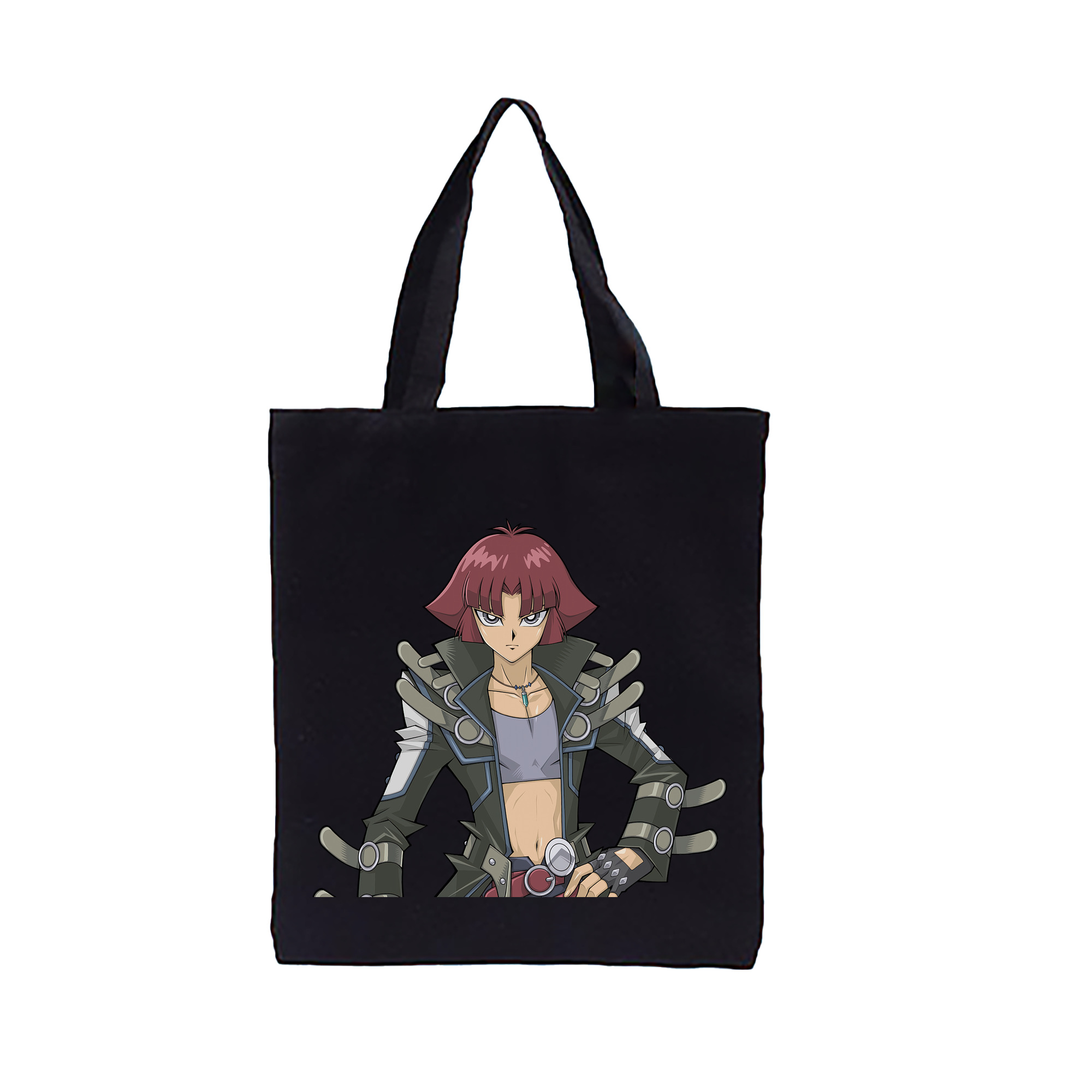 （画像用） 遊☆戯☆王 Yu-Gi-Oh! 縦型キャンバス生地手提げバッグ　トートバッグ