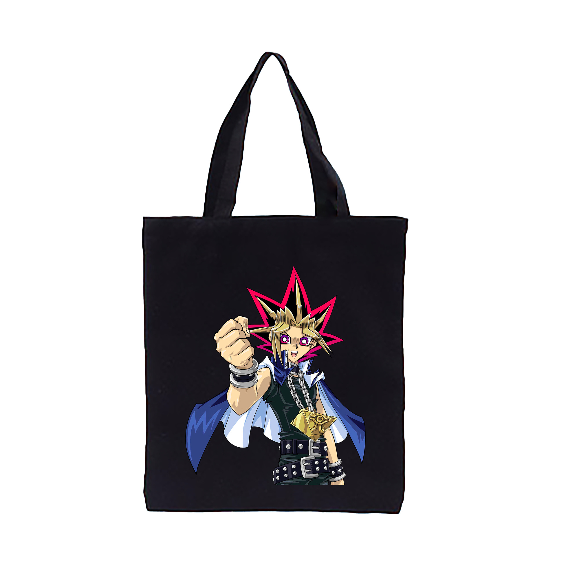 （画像用） 遊☆戯☆王 Yu-Gi-Oh! 縦型キャンバス生地手提げバッグ　トートバッグ