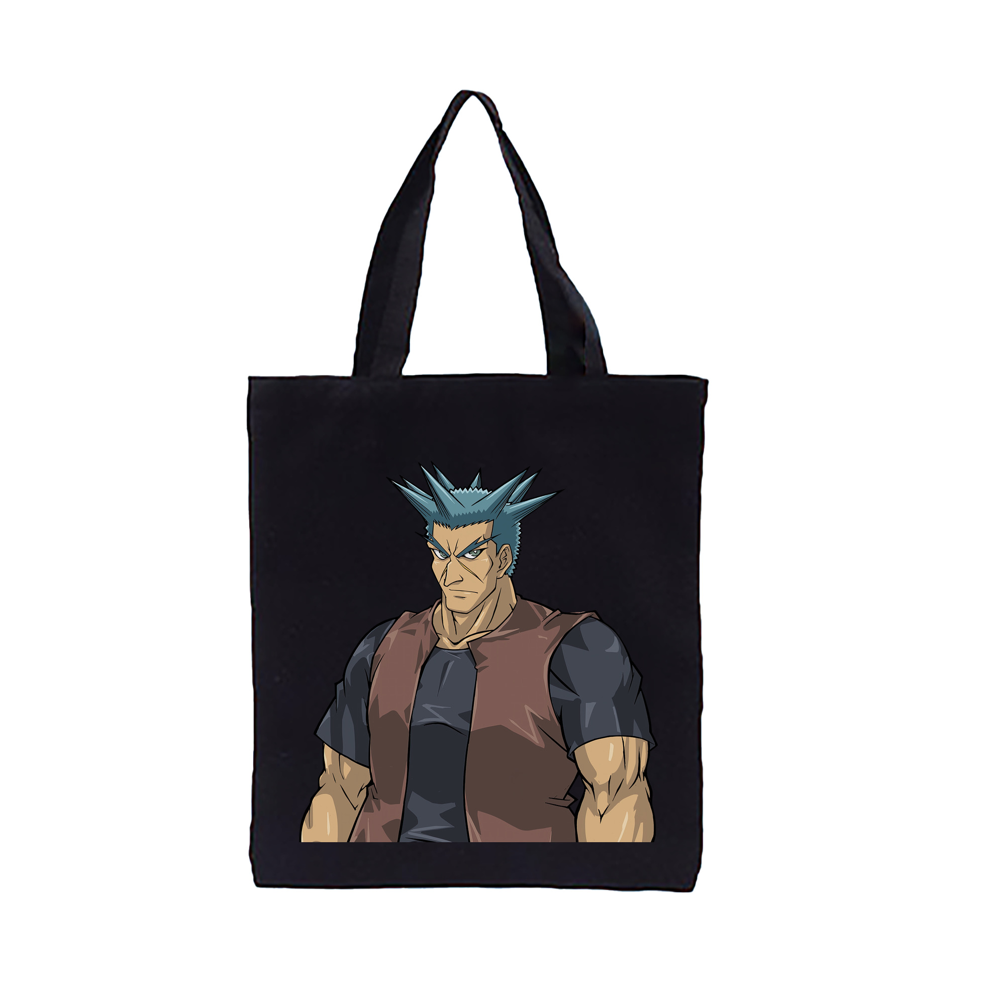 （画像用） 遊☆戯☆王 Yu-Gi-Oh! 縦型キャンバス生地手提げバッグ　トートバッグ