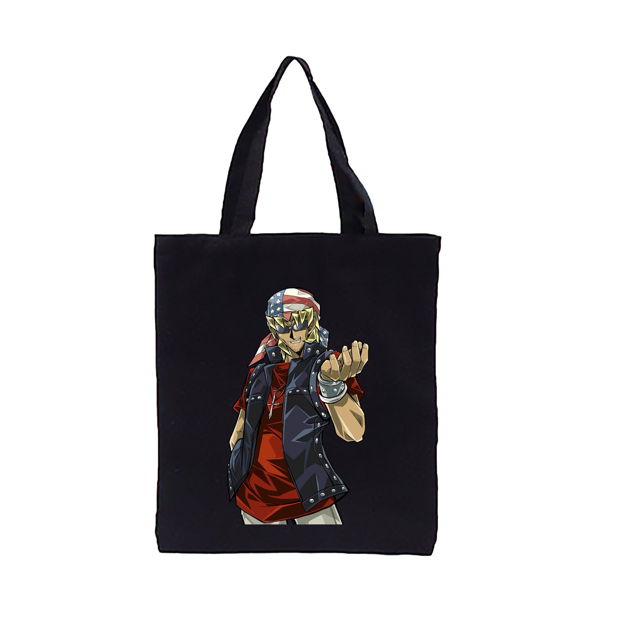 （画像用） 遊☆戯☆王 Yu-Gi-Oh! 縦型キャンバス生地手提げバッグ　トートバッグ