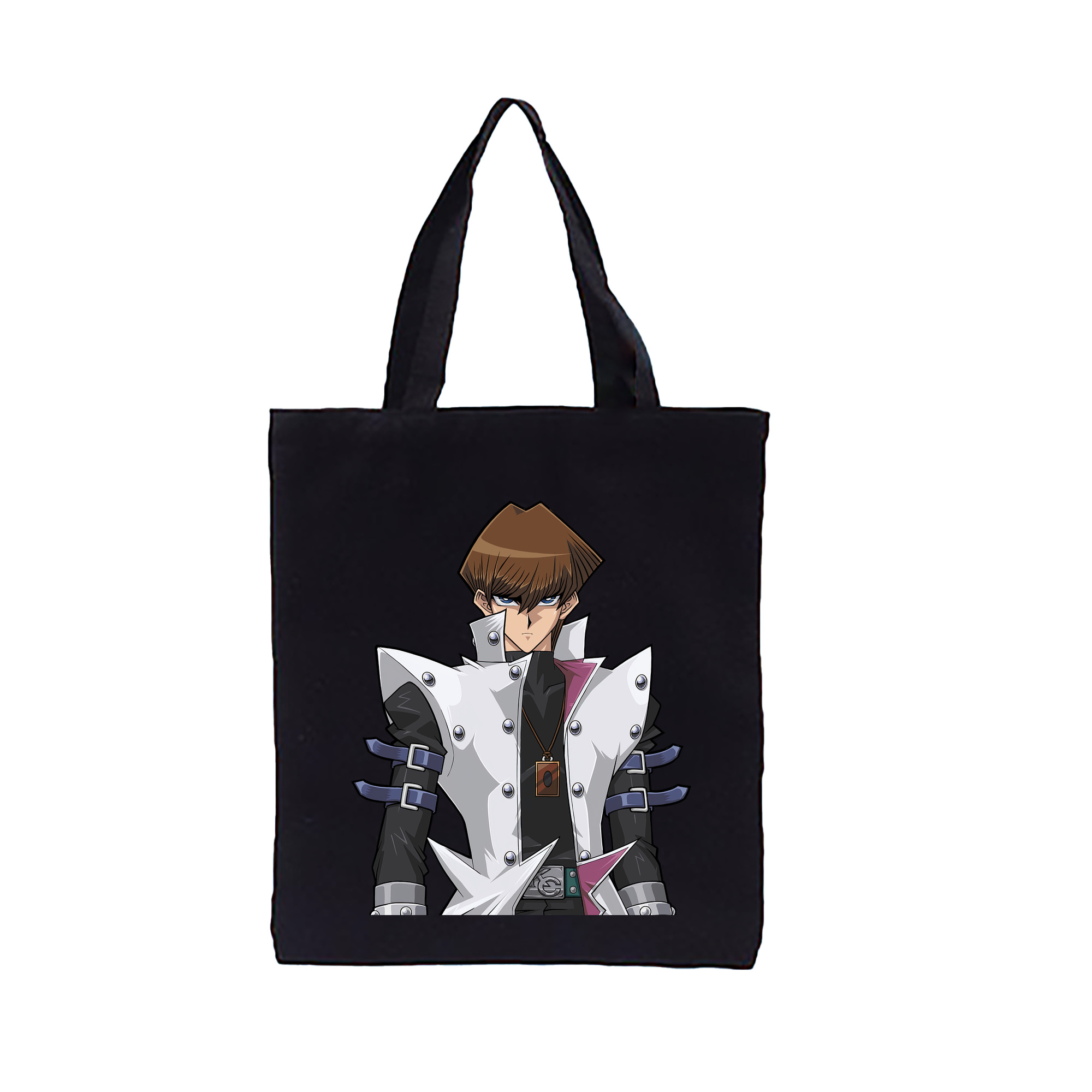 （画像用） 遊☆戯☆王 Yu-Gi-Oh! 縦型キャンバス生地手提げバッグ　トートバッグ