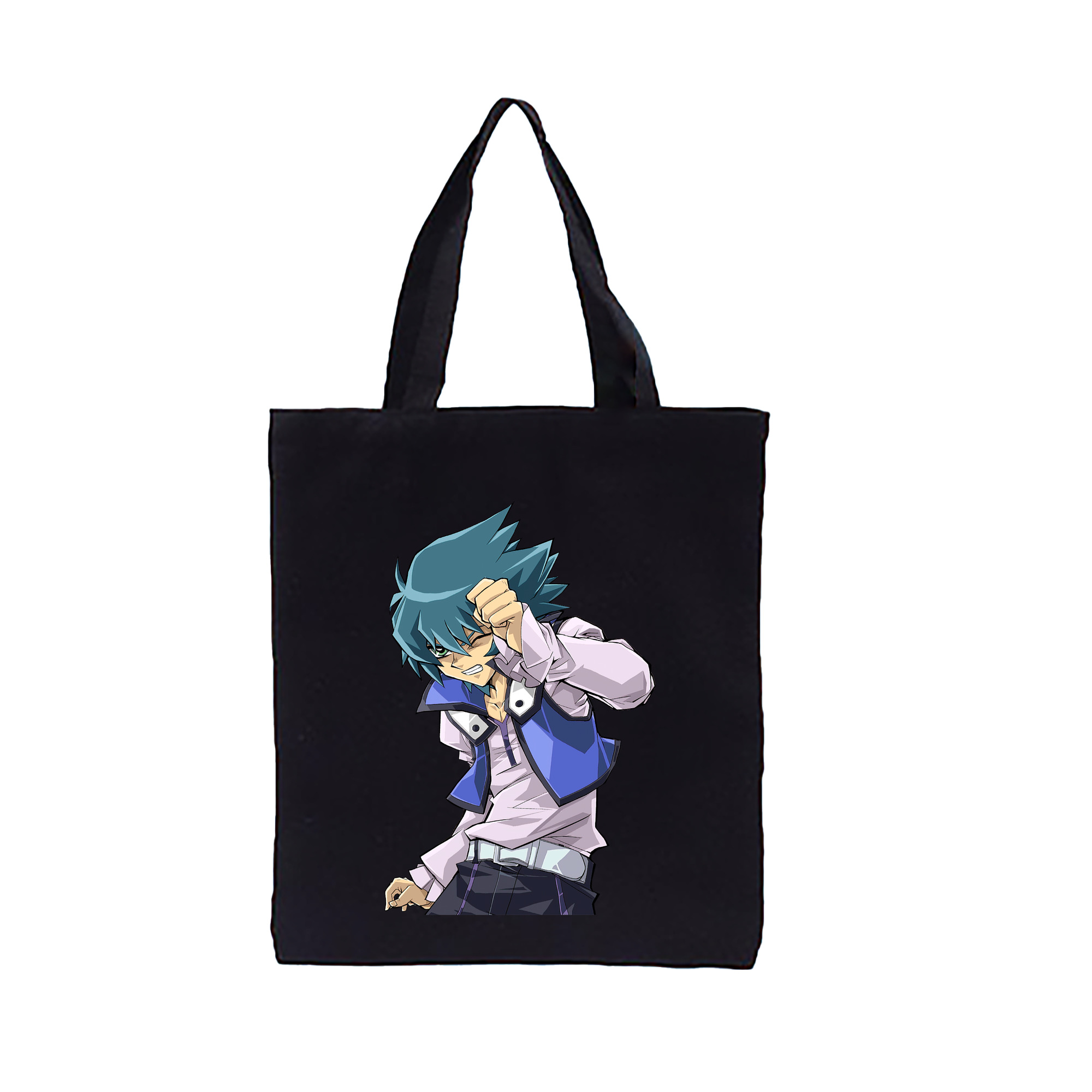（画像用） 遊☆戯☆王 Yu-Gi-Oh! 縦型キャンバス生地手提げバッグ　トートバッグ
