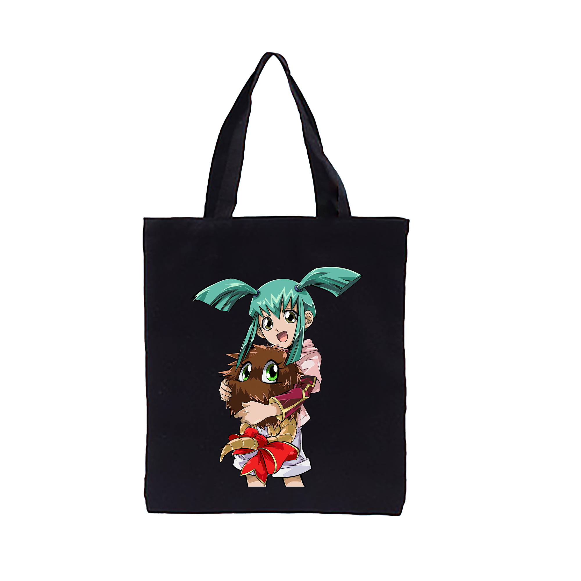 （画像用） 遊☆戯☆王 Yu-Gi-Oh! 縦型キャンバス生地手提げバッグ　トートバッグ